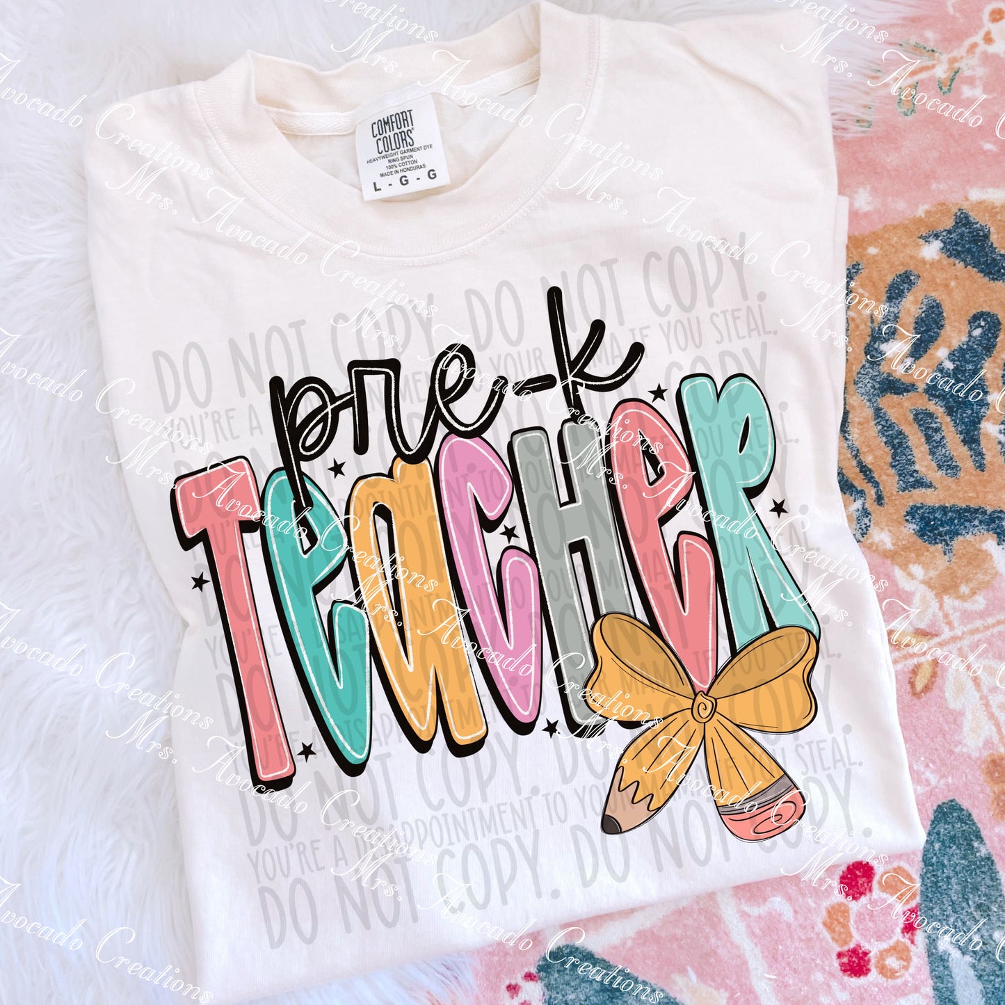 Bow Pencil Teacher Pre-K