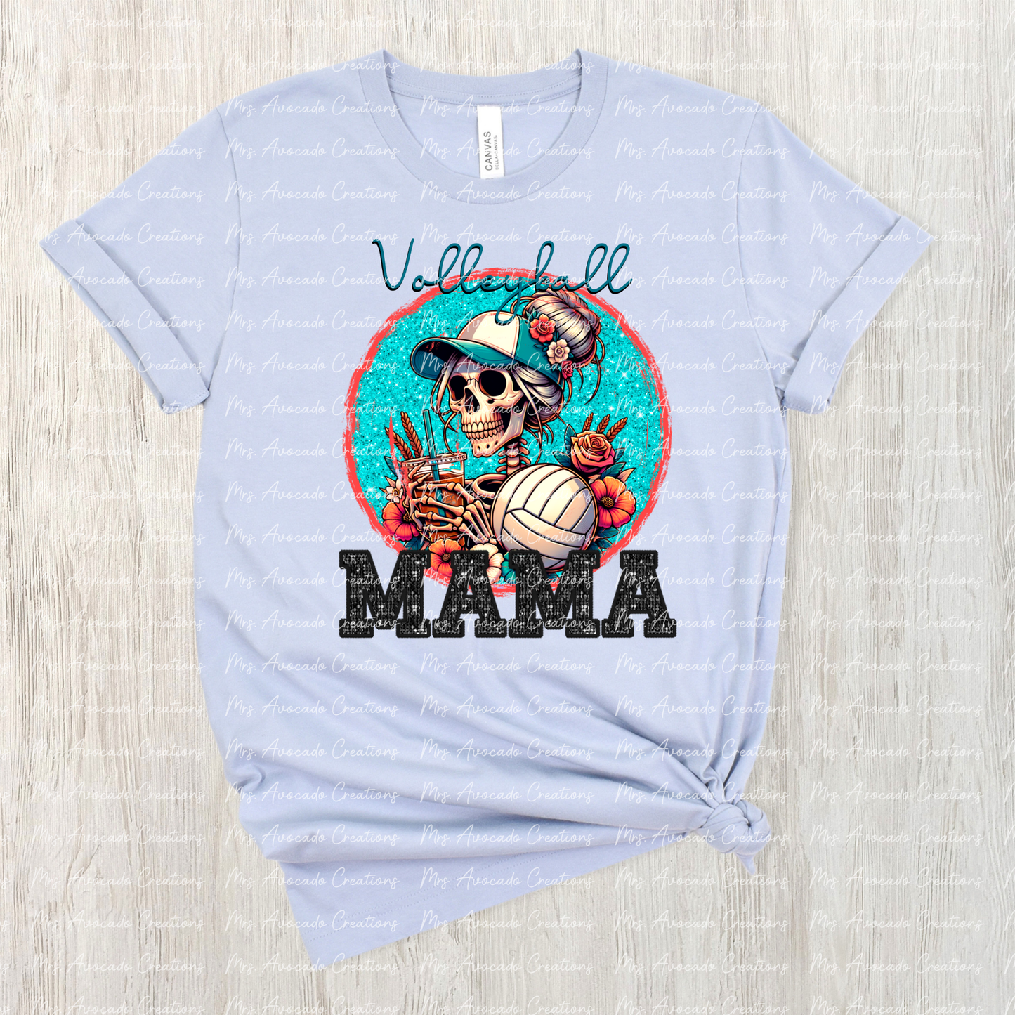 Volleyball Mama Skellie