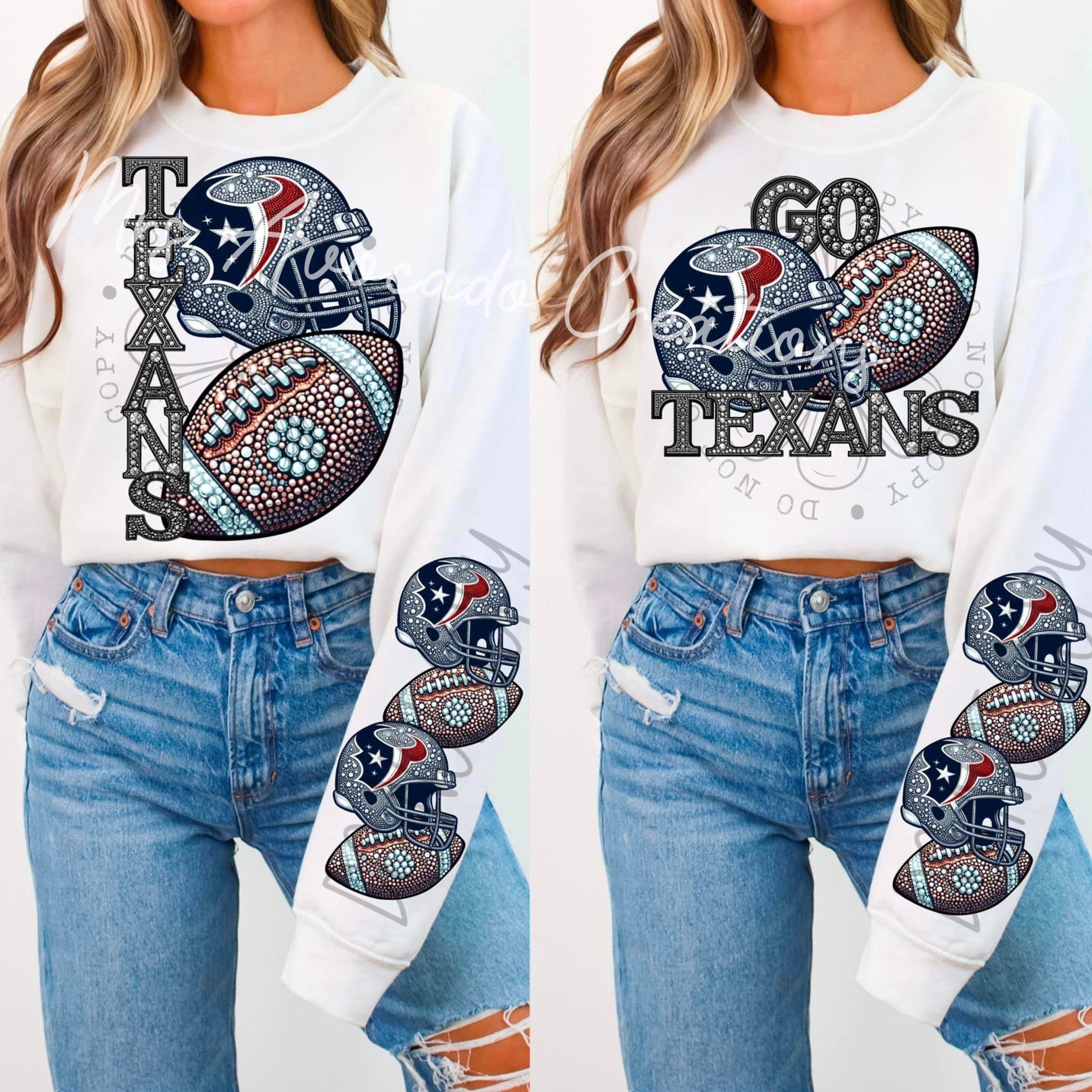 Faux Rhinestone Houston