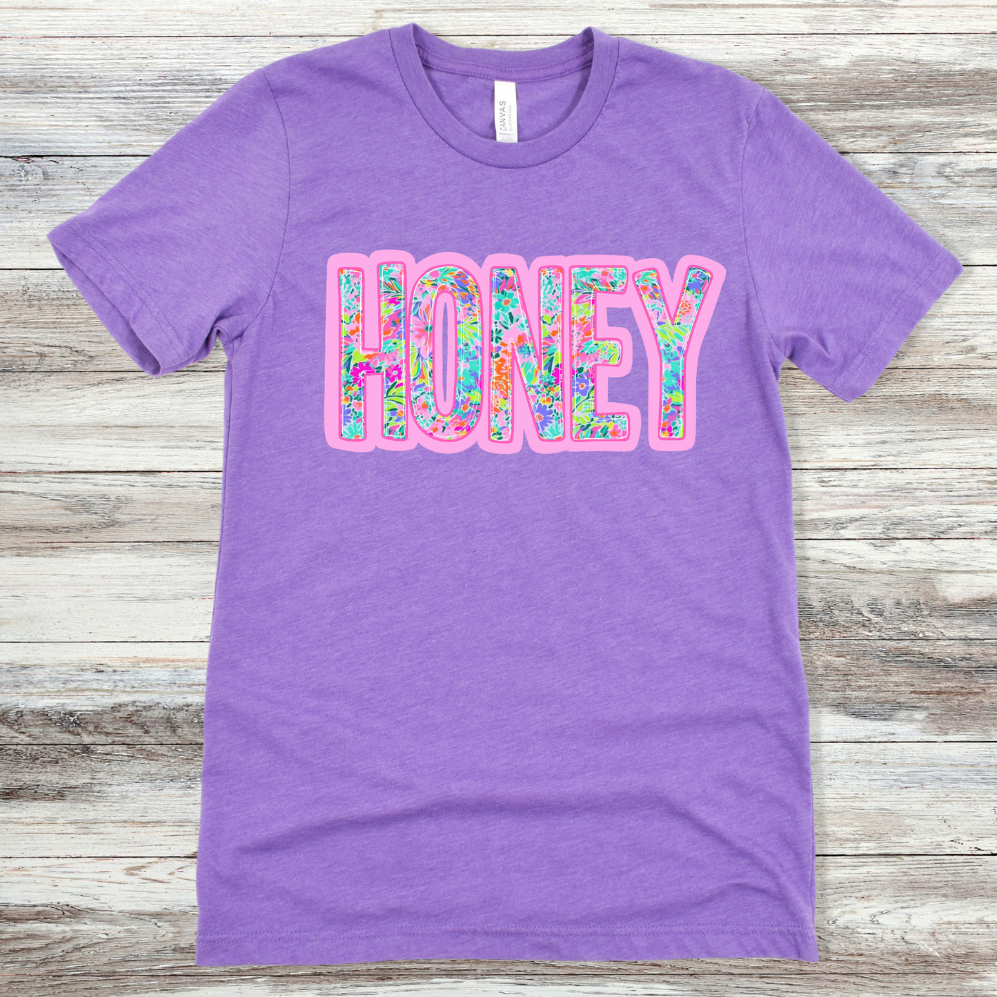 Honey Neon Floral