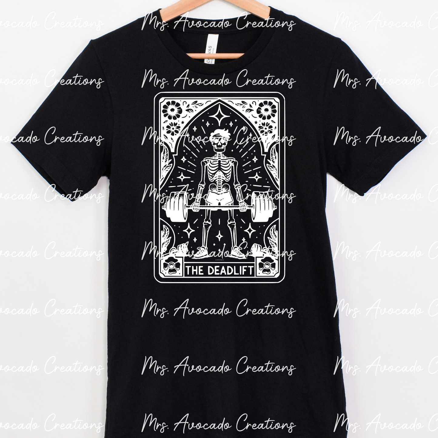 The Deadlift(white print)