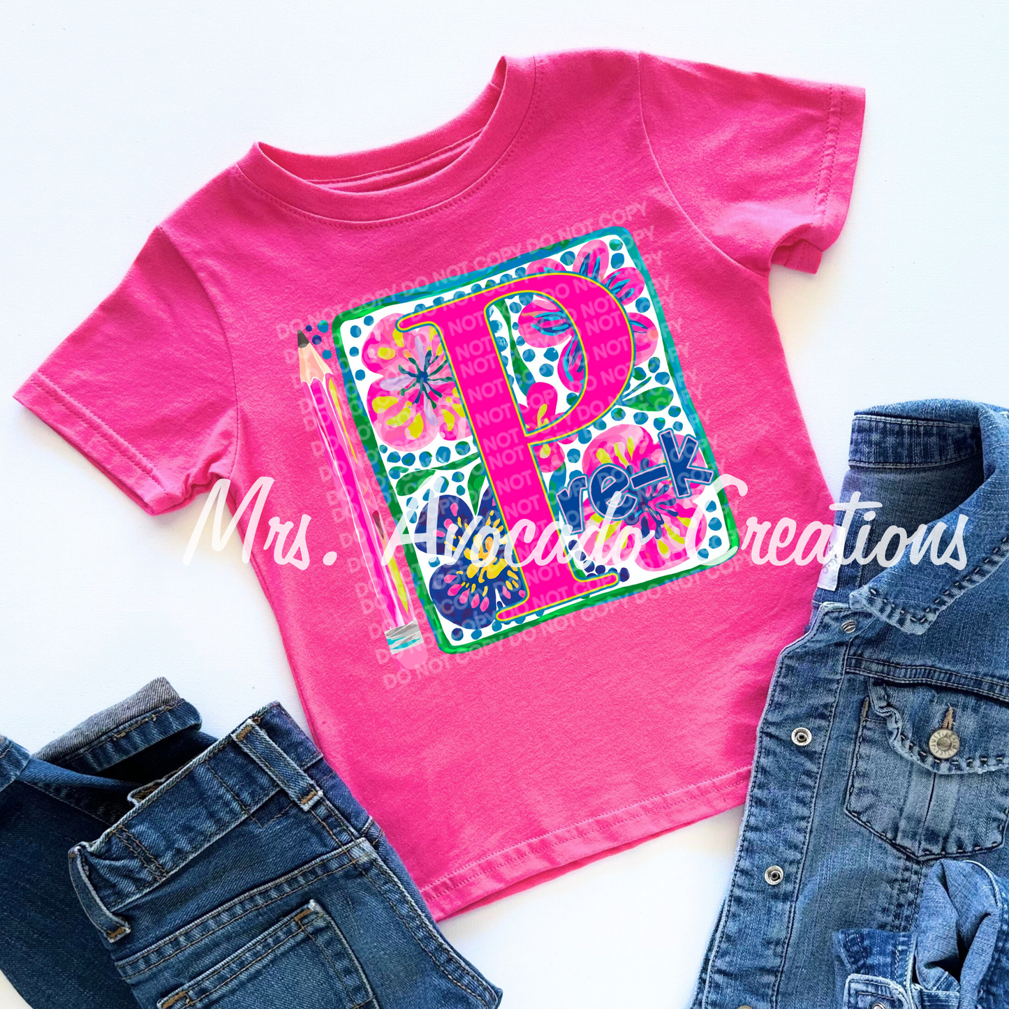 Bright Floral Pre-K
