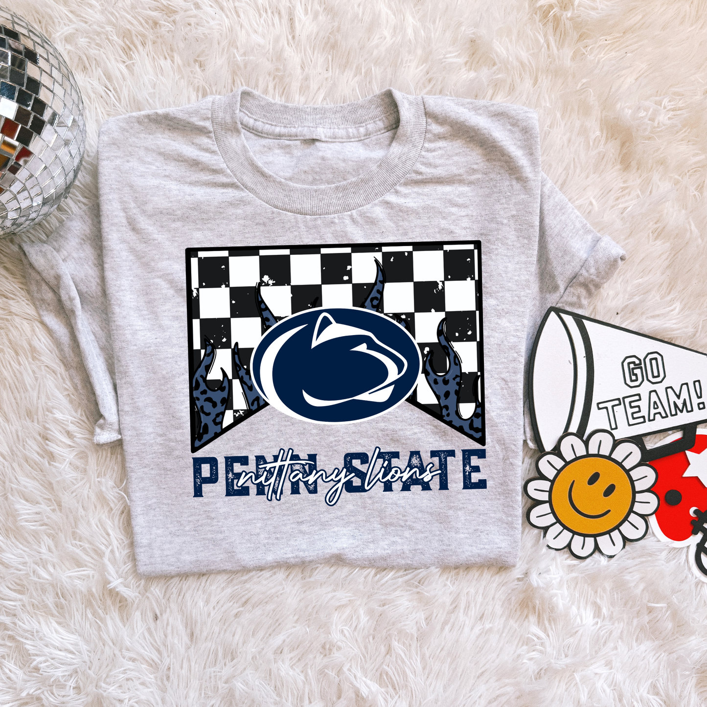Checkered flame Penn State