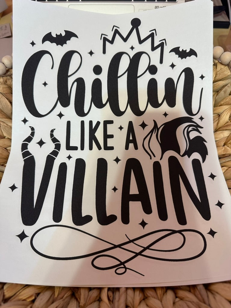 Destash-chillin like a villain