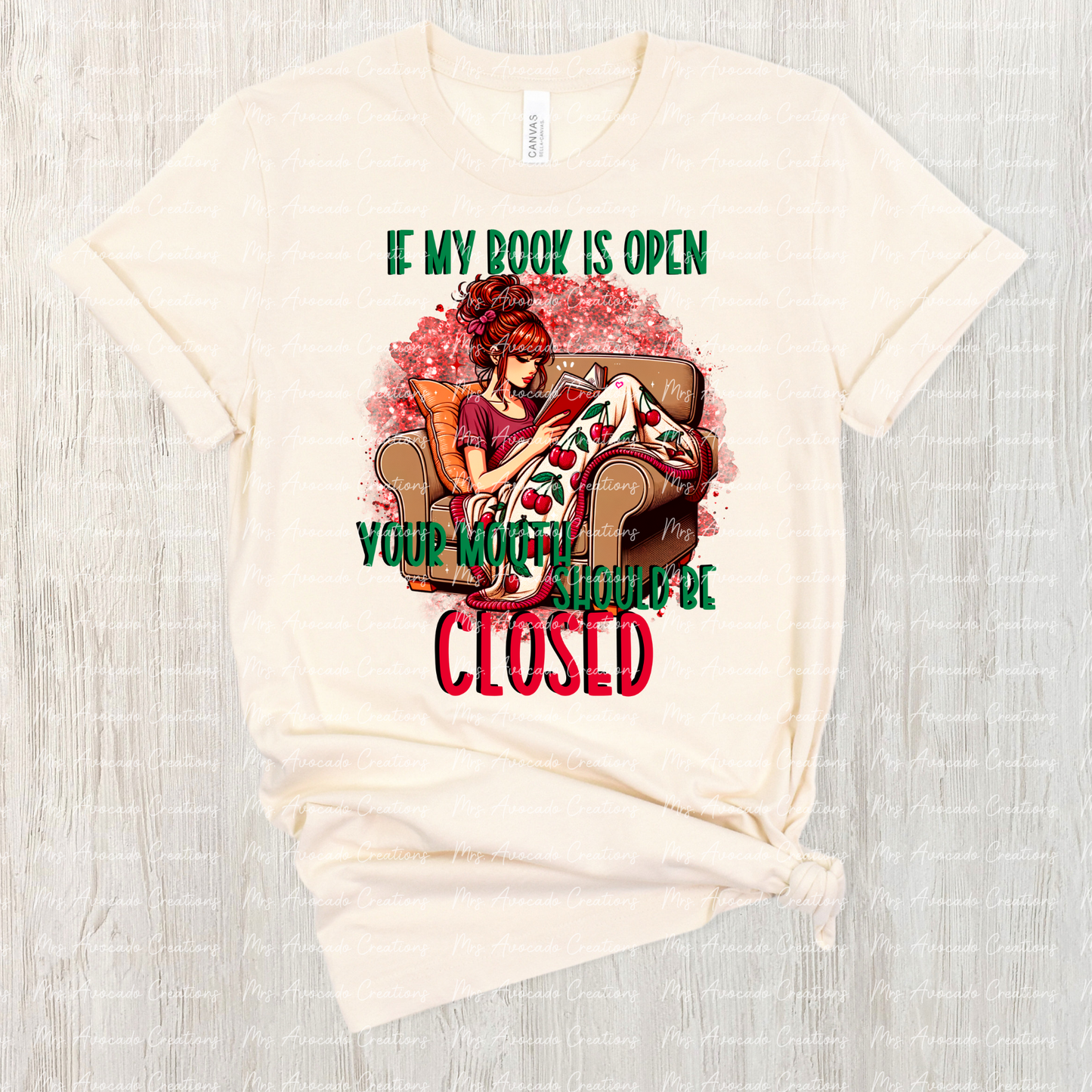 If my book is open, your mouth should be closed 9