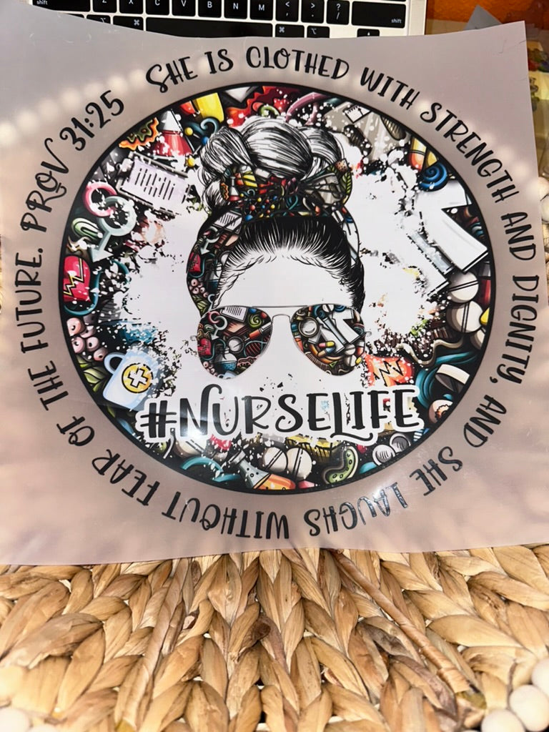Destash-Nurse life Prov 31:25
