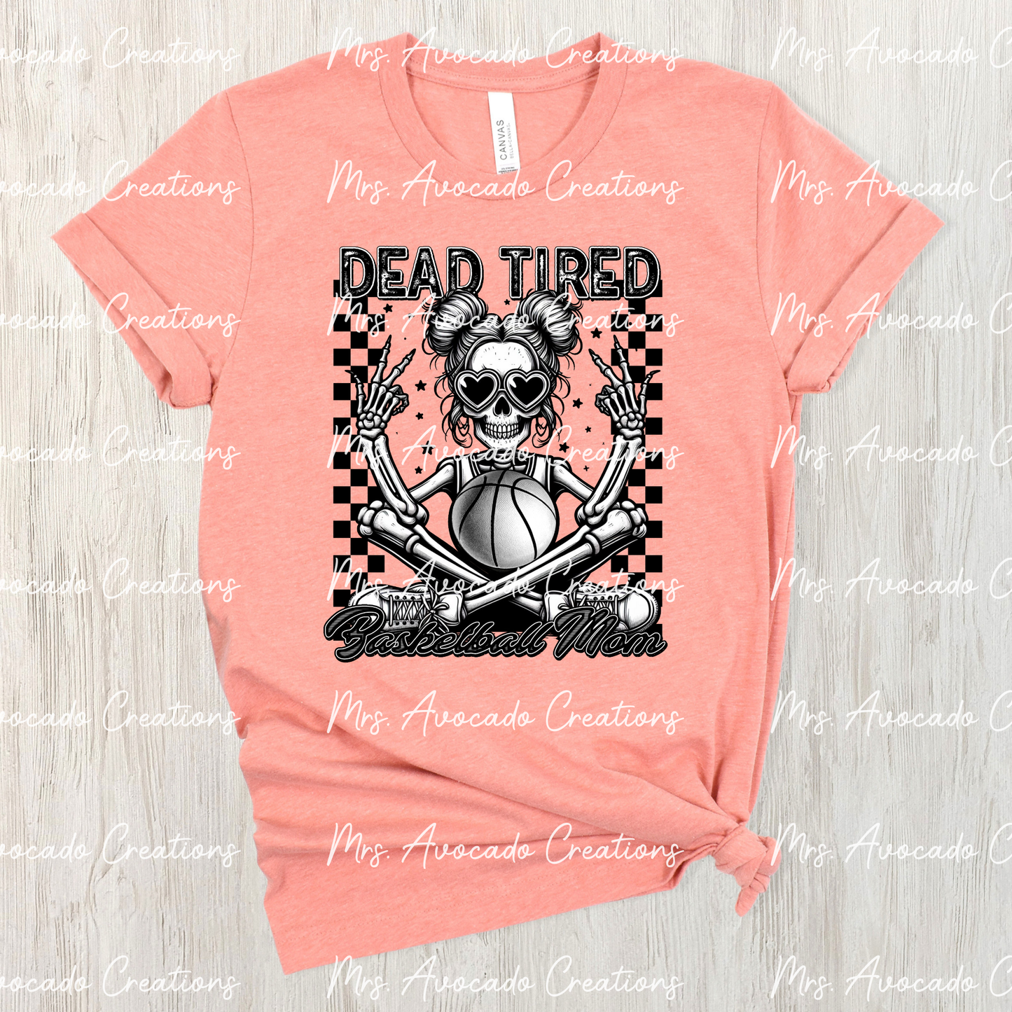 Dead Tired Basketball Mama