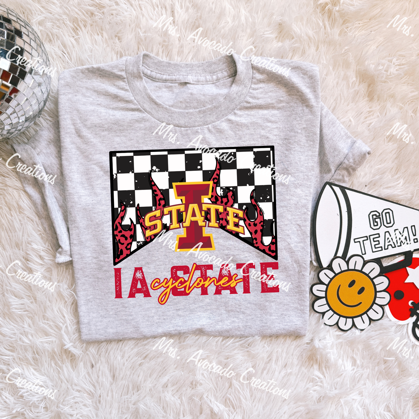 Checkered Flame IA State
