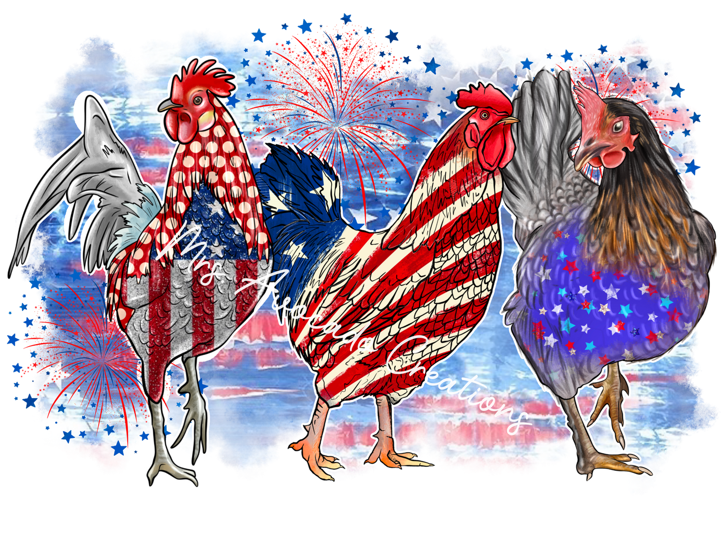American chickens