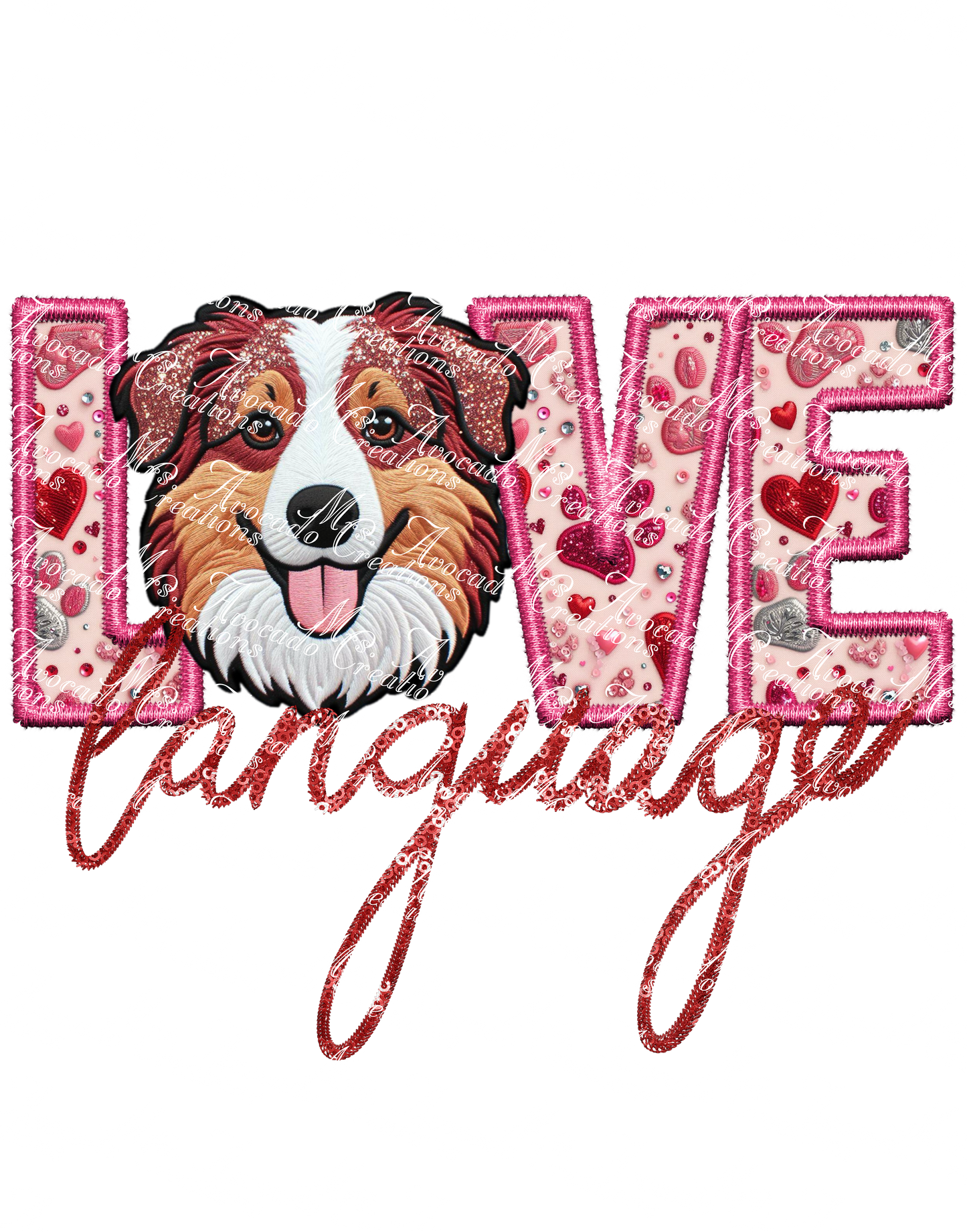 Love Language Red Aussie