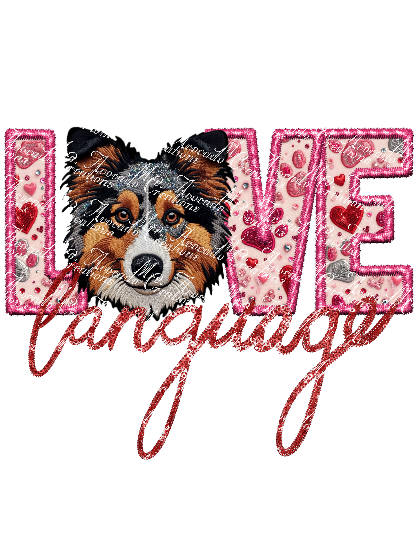 Love Language Aussie Shepherd