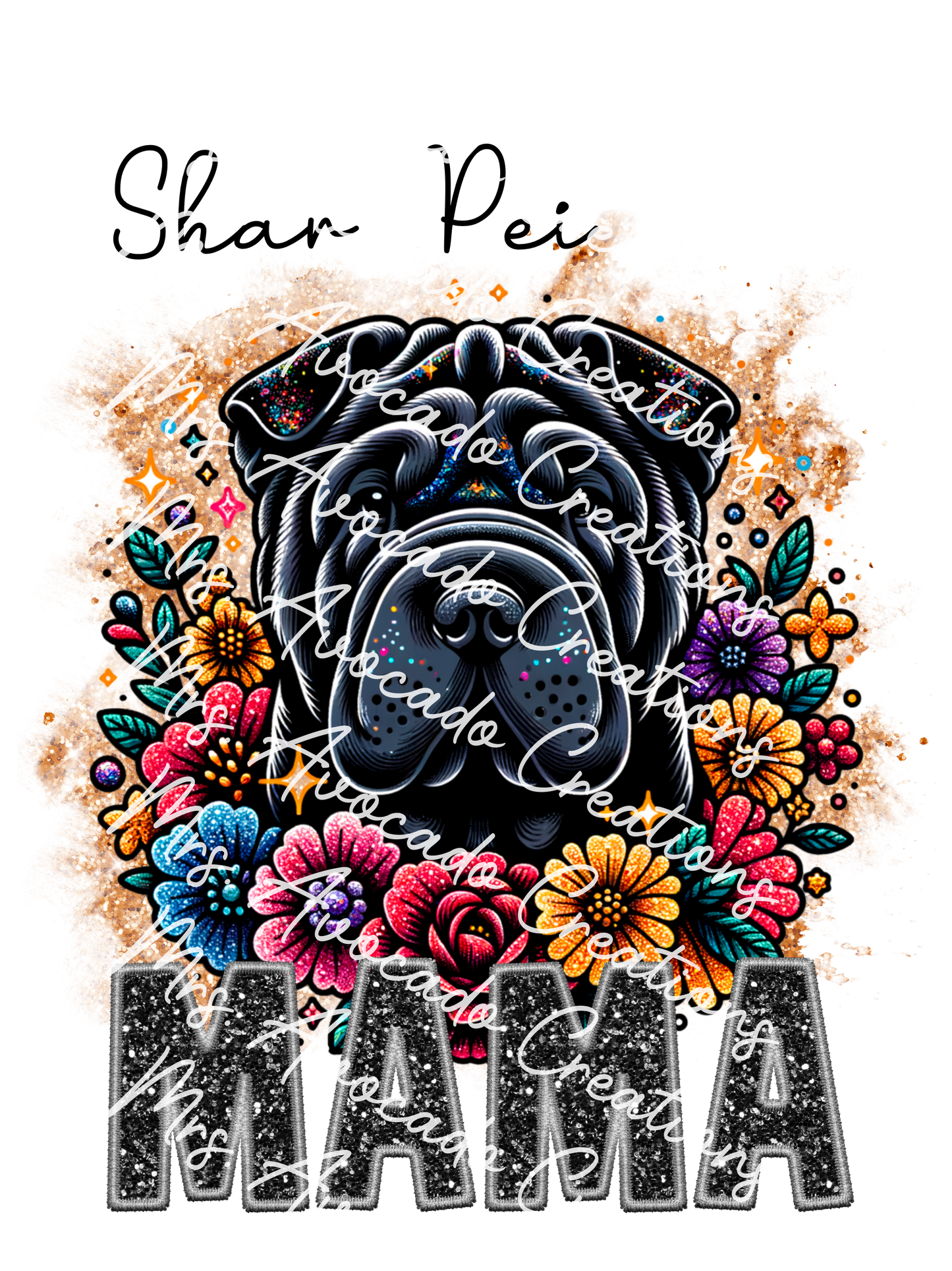 Shar Pei (black)
