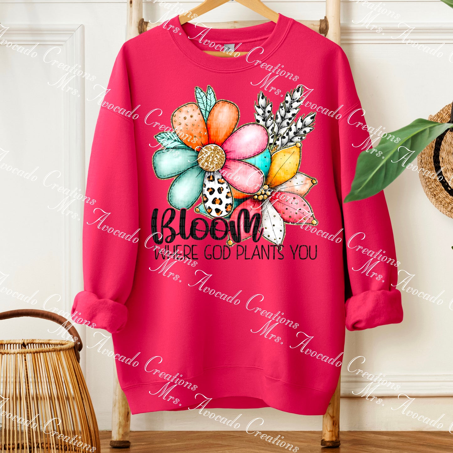 Bloom where God plants you