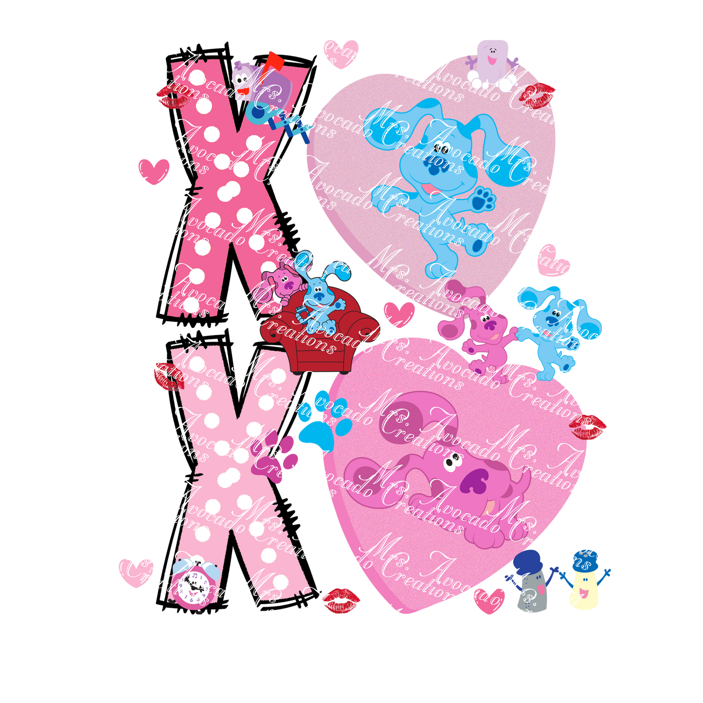 B*ue Clue Vday Girl