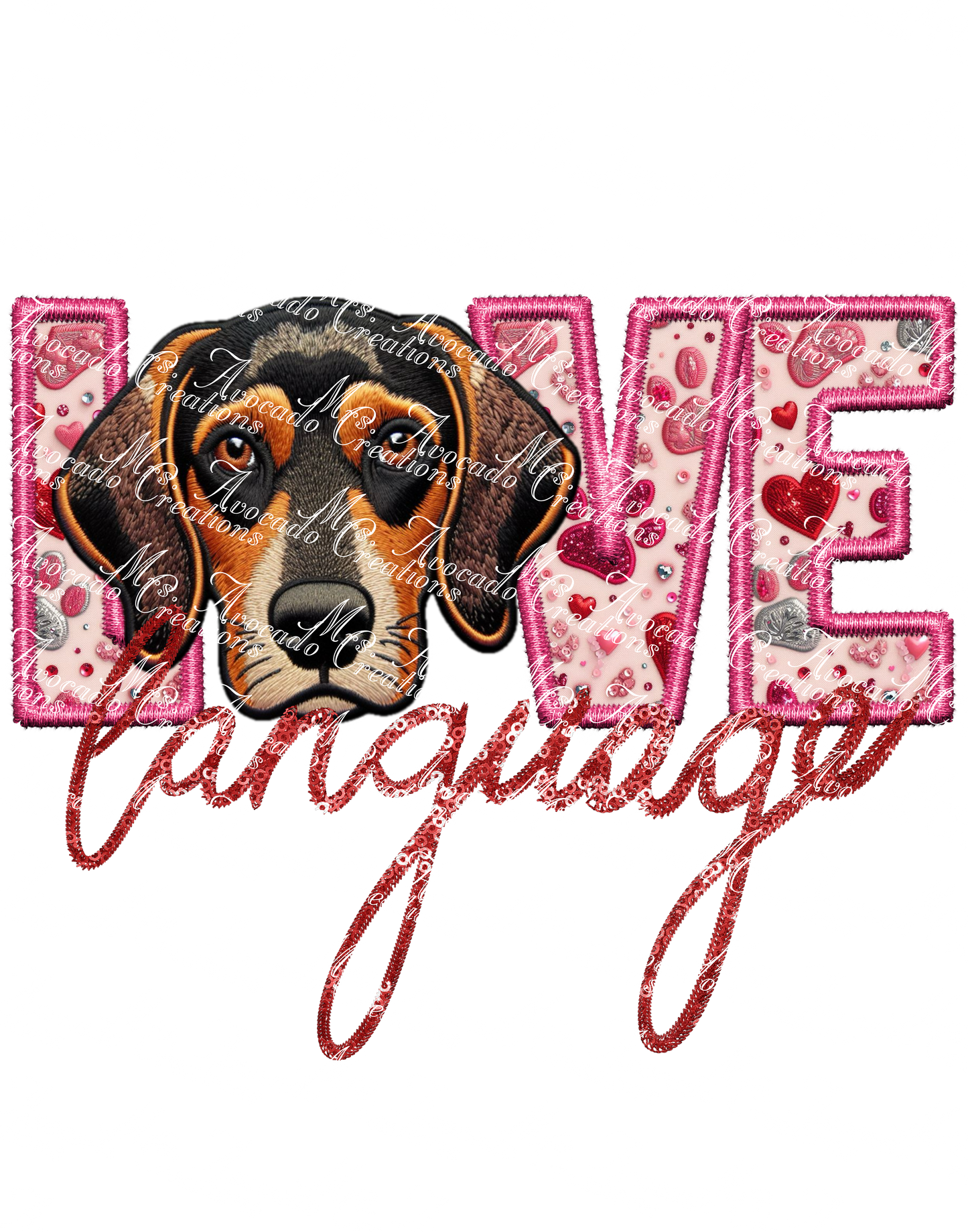 Love Language Coonhound