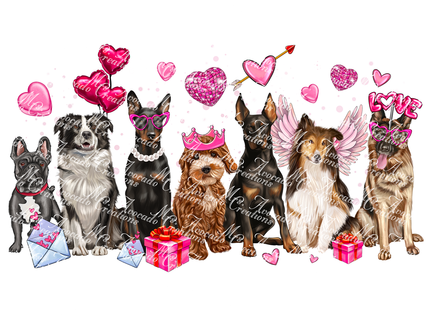 Valentines Dogs