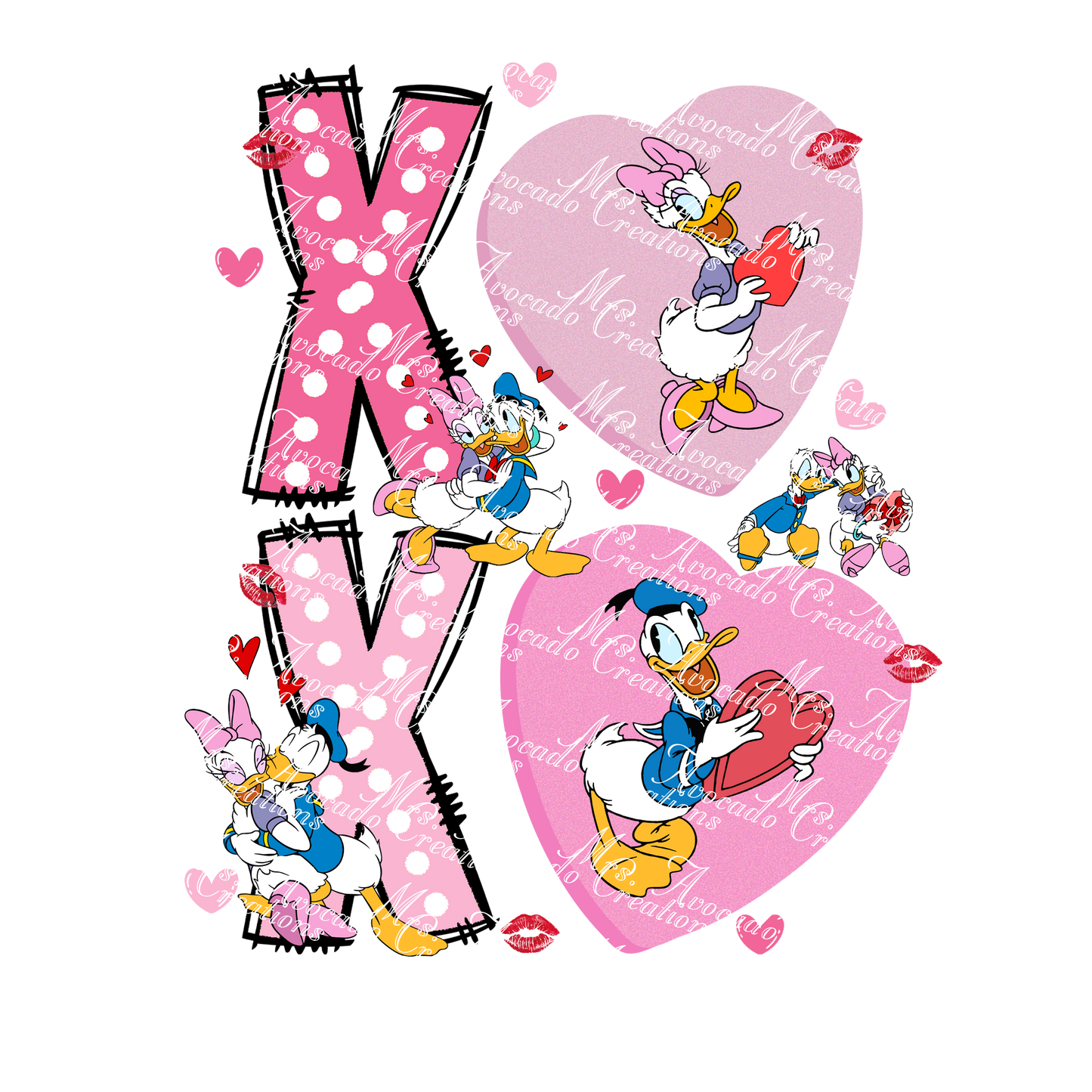Donald & Daisy Vday Girl