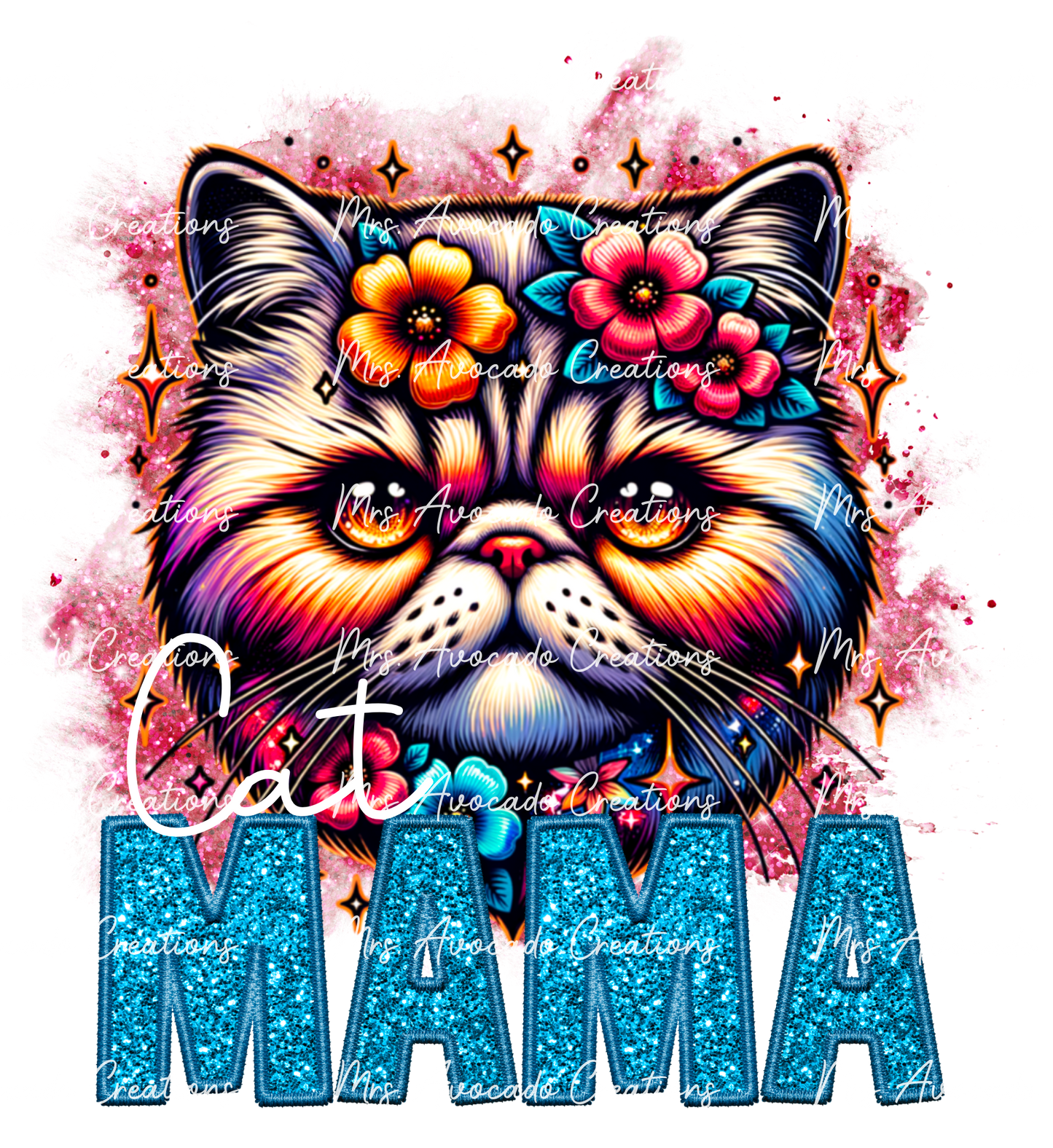 Exotic Shorthair Cat Mama