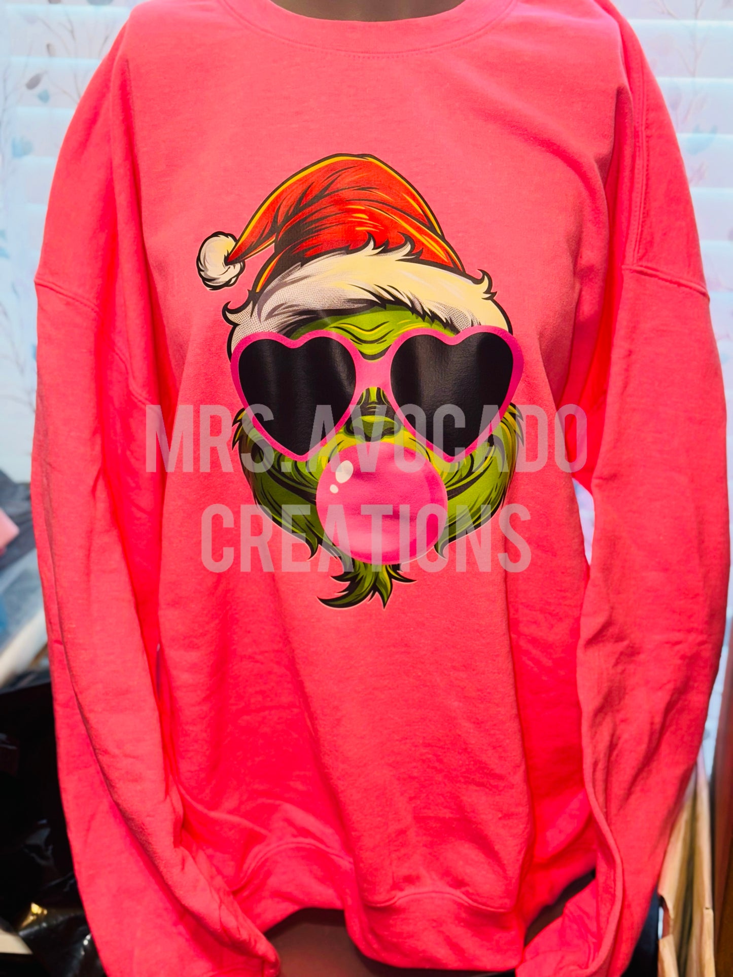Green guy pink bubblegum