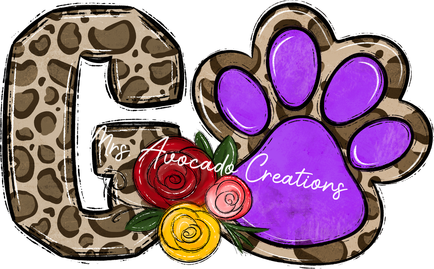 Go purple paw