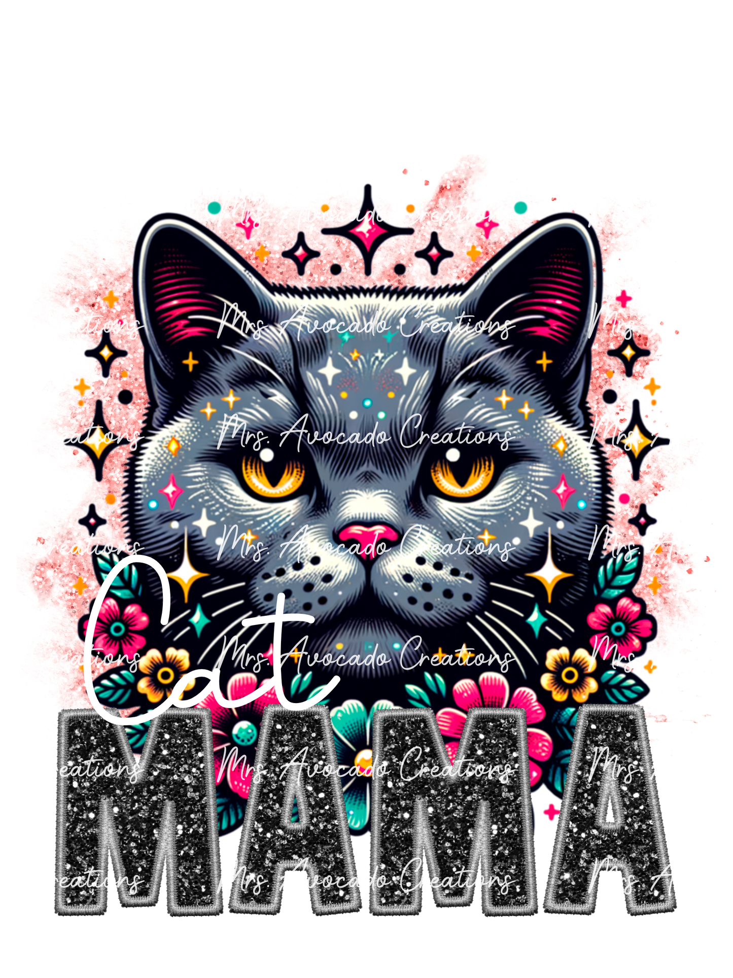 Grey Cat Mama