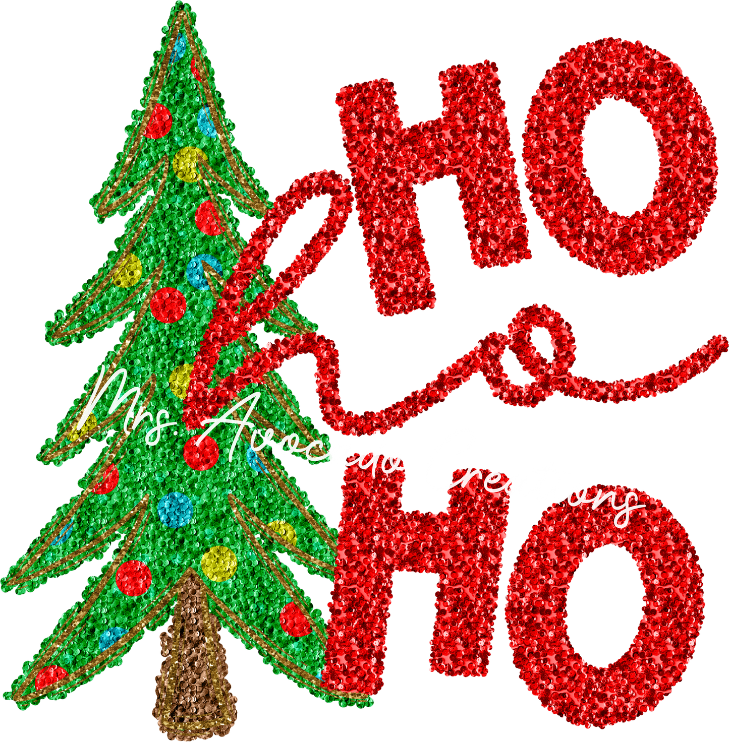 Ho ho ho Christmas tree