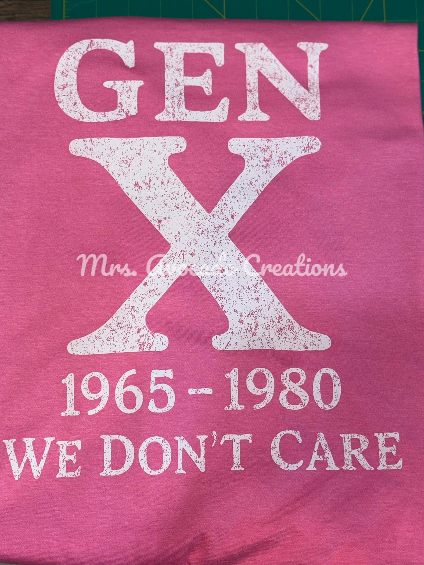 Gen X We don’t care