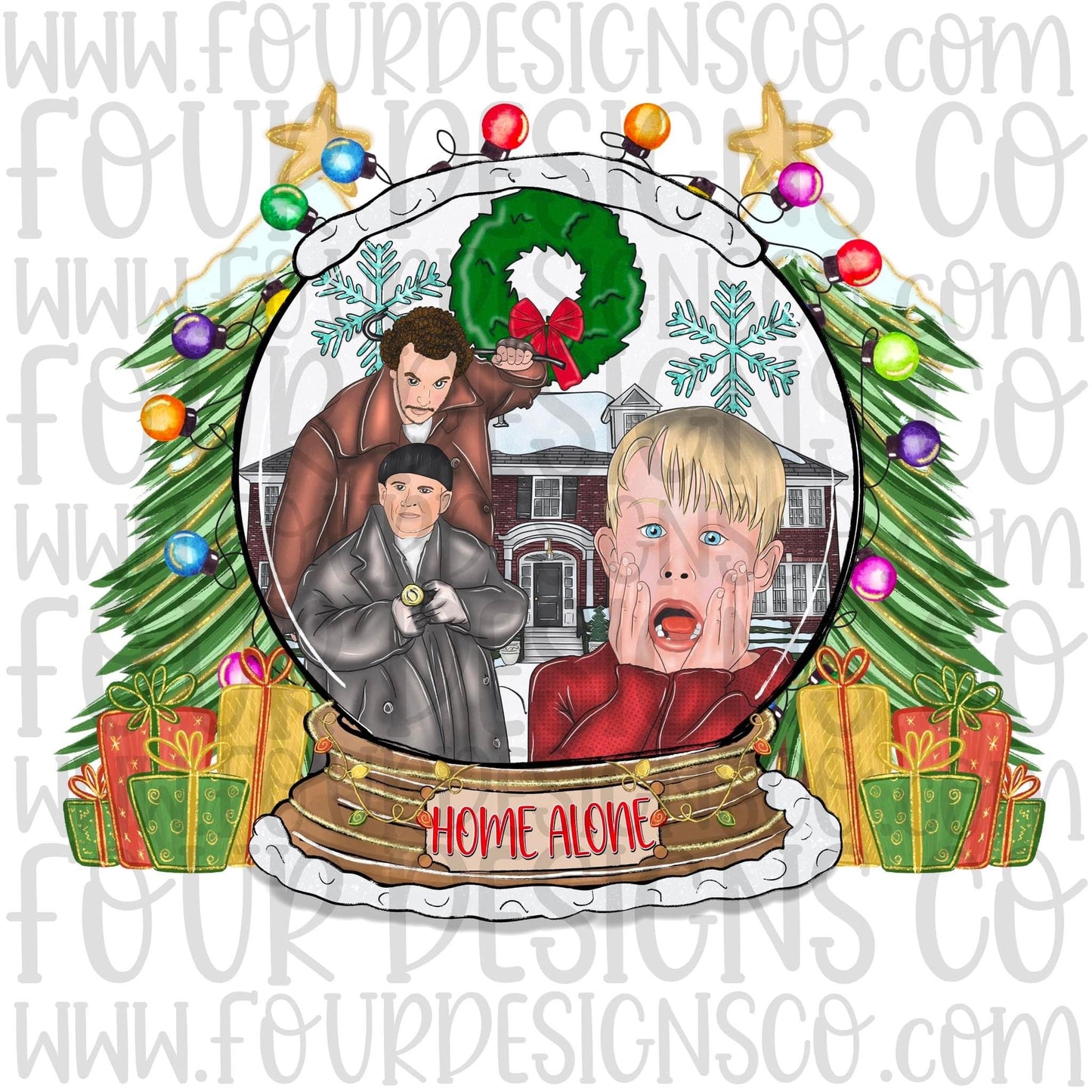 Home Alone snow globe