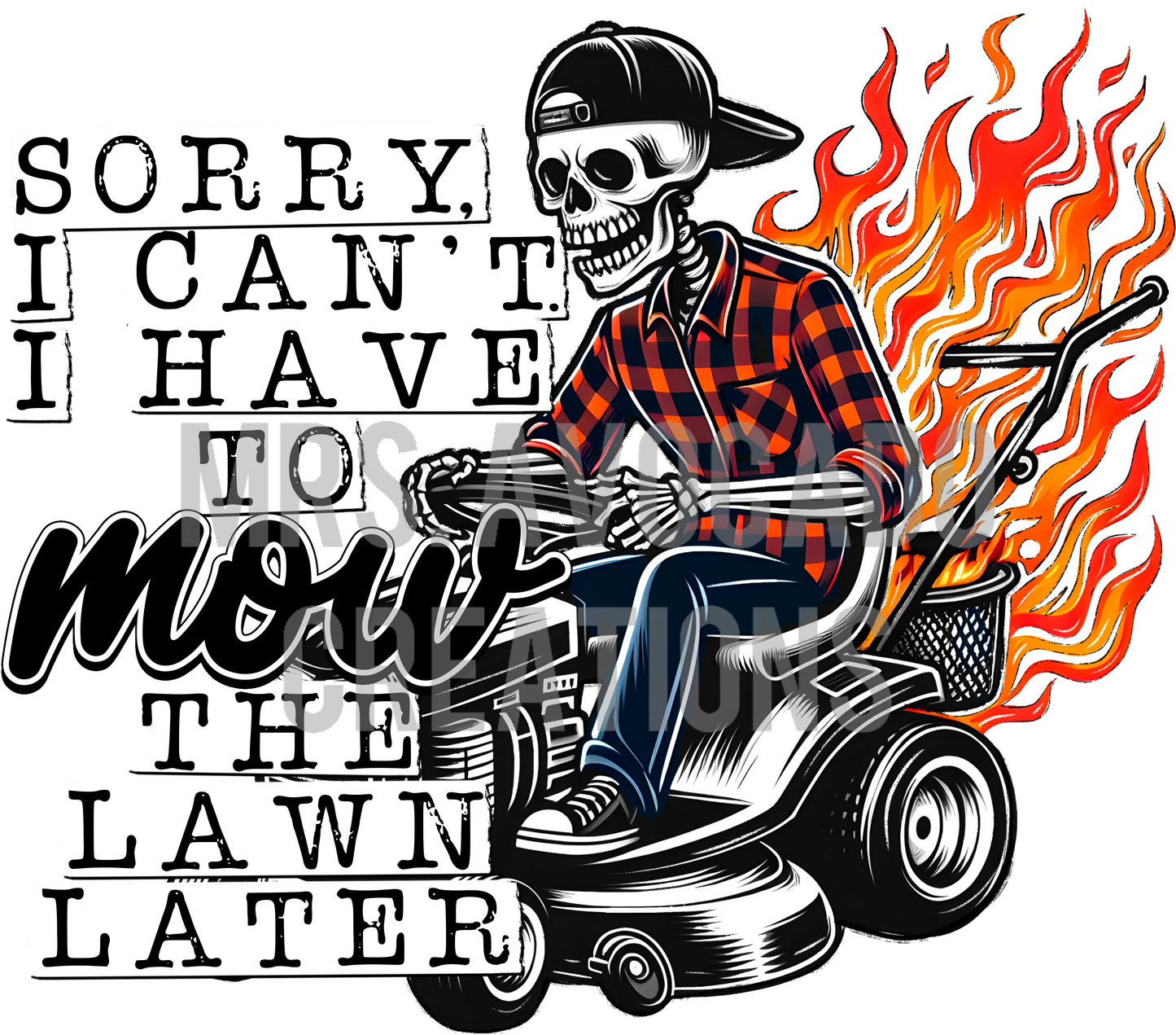 Mow the lawn