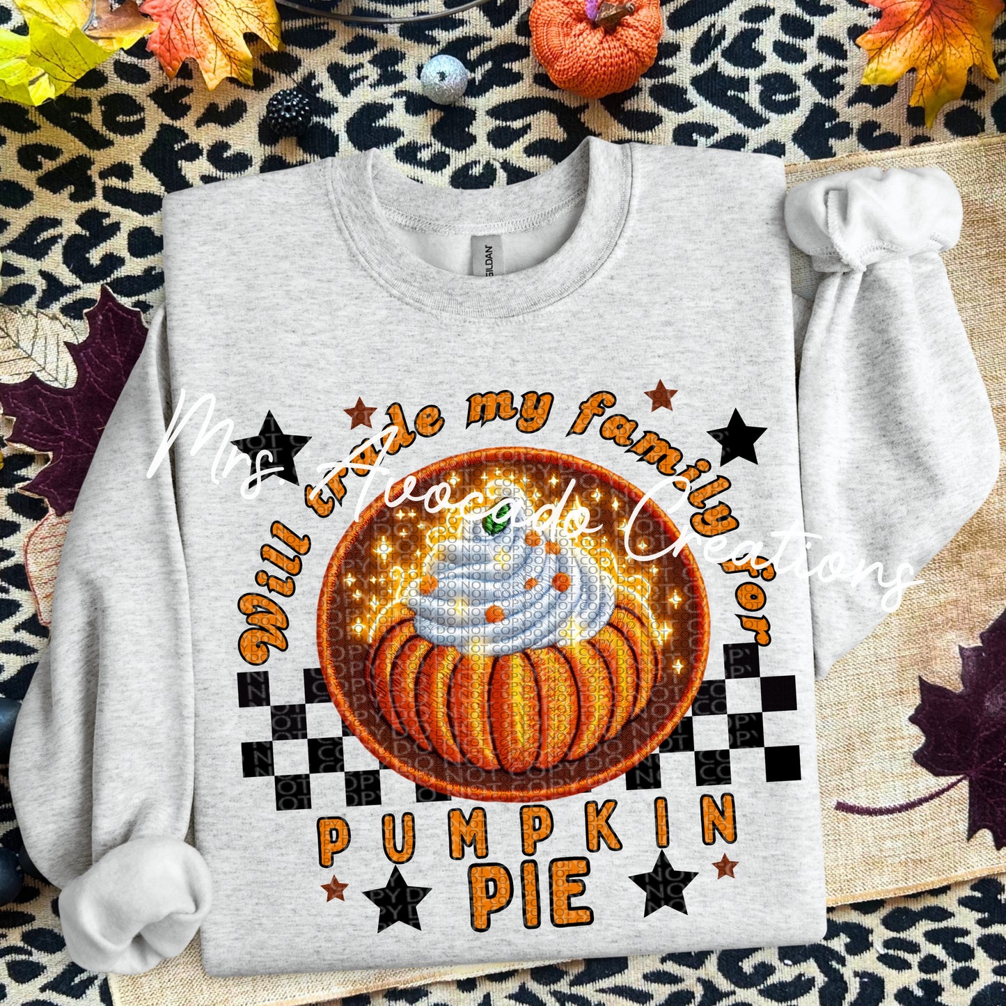 Will trade my family for pumpkin pie