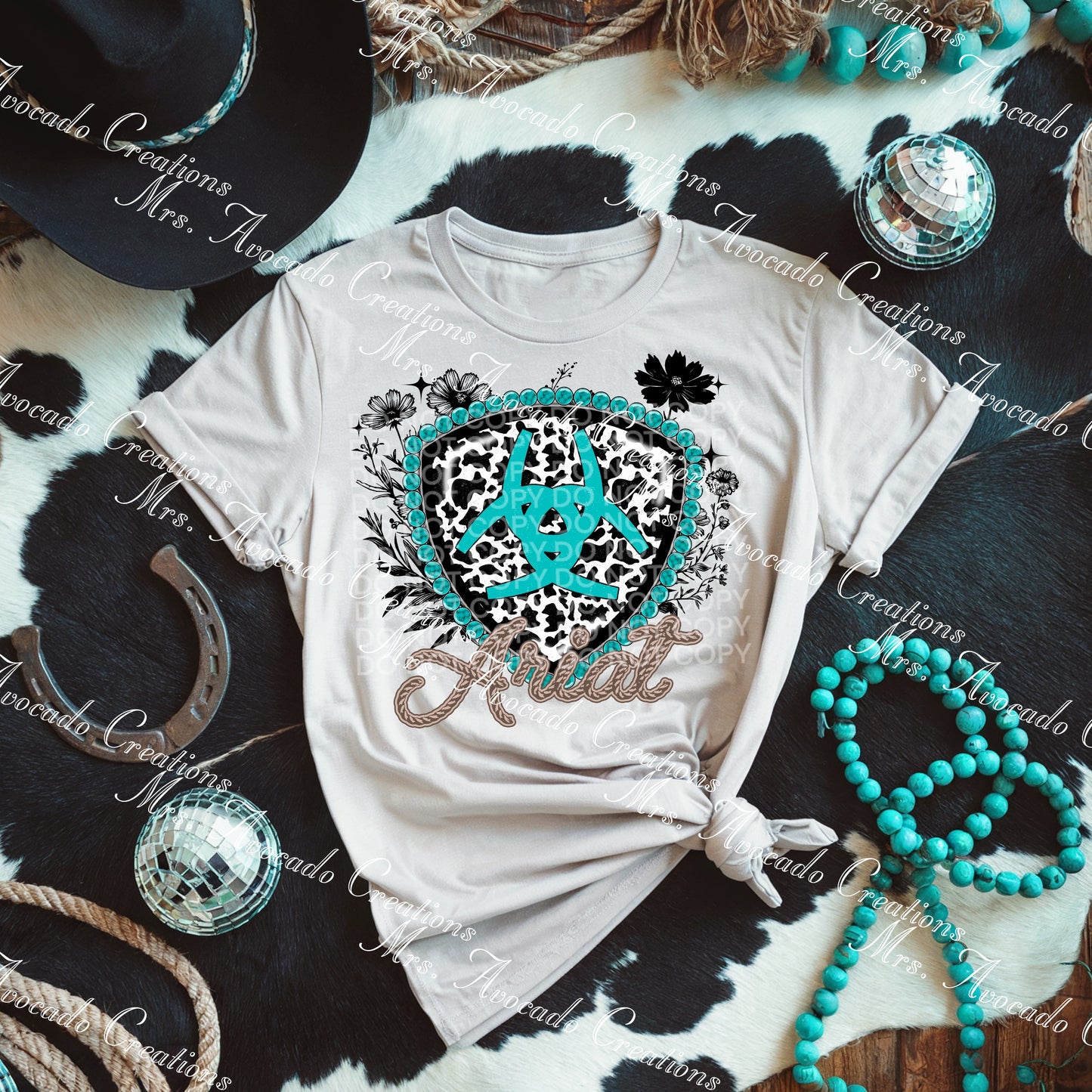 Cow print Ari at