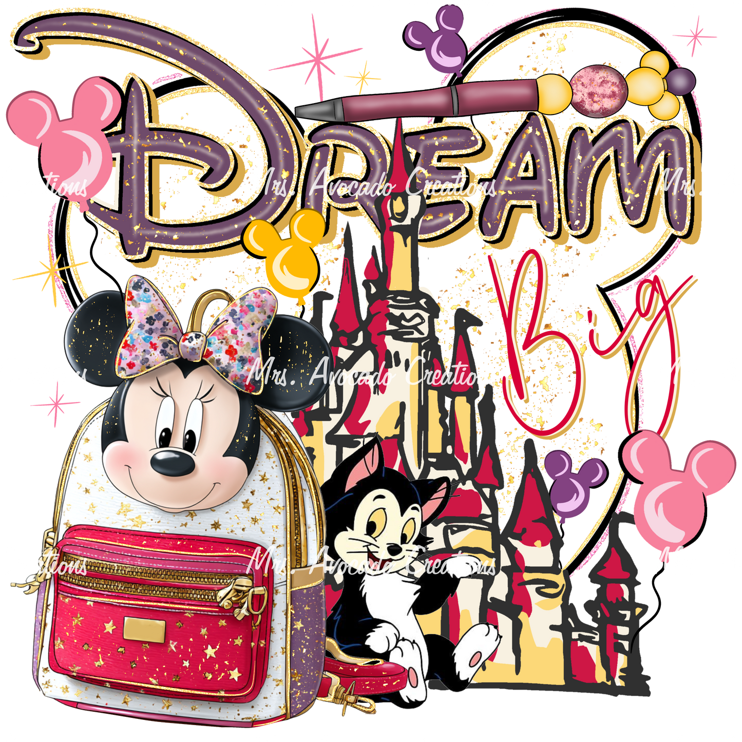 Dream big Minnie backpack