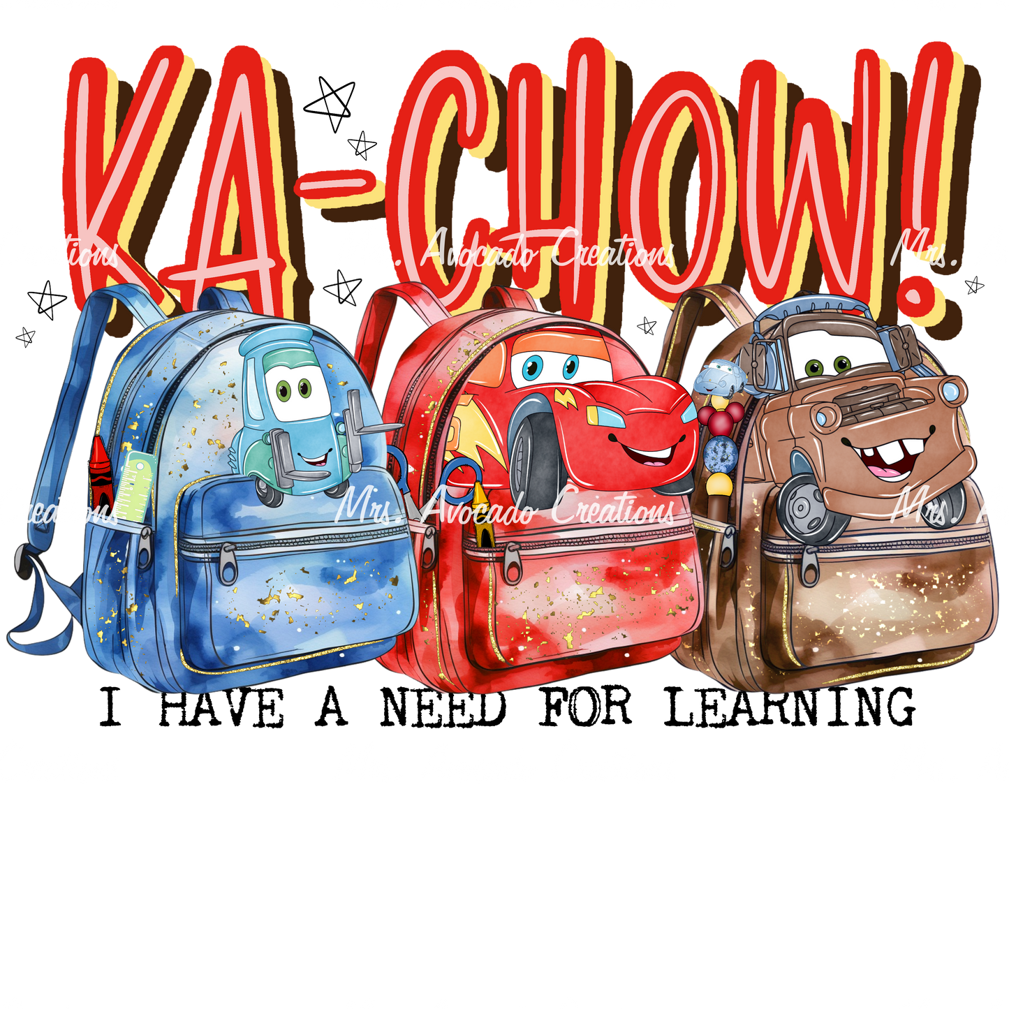 Cars backpacks