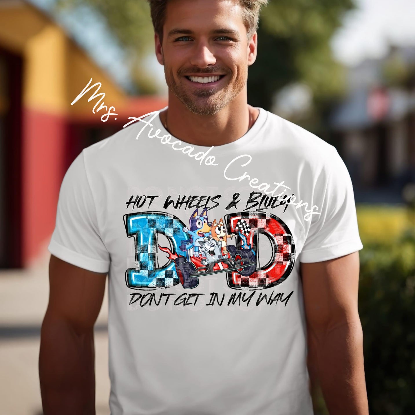 Hot Wheels Blue Dad