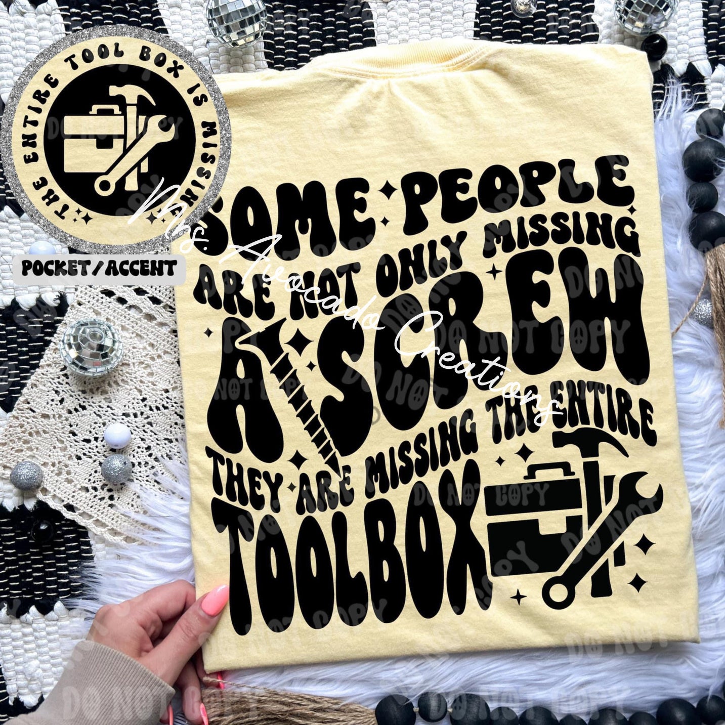 Some people are not only missing a screw