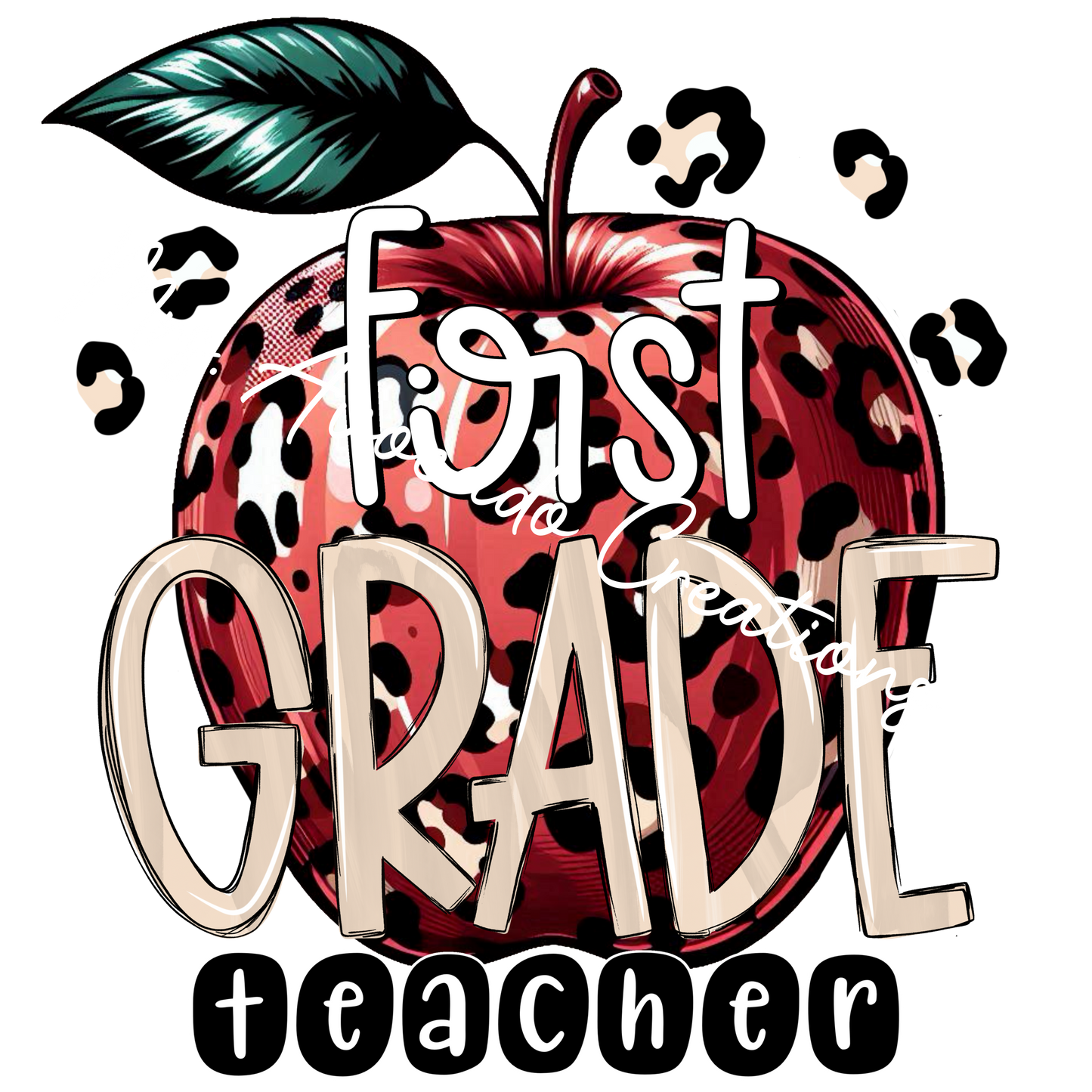 Leopard apple first grade teacher