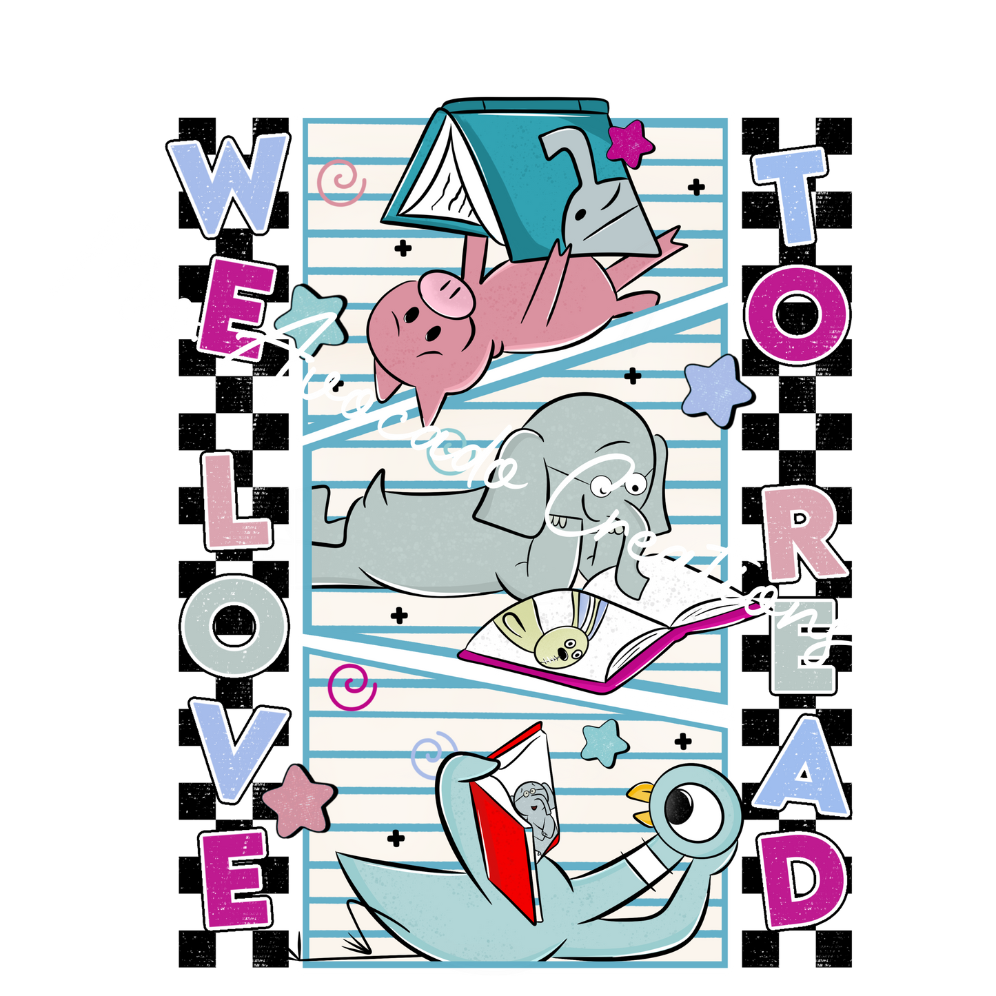 We love to read