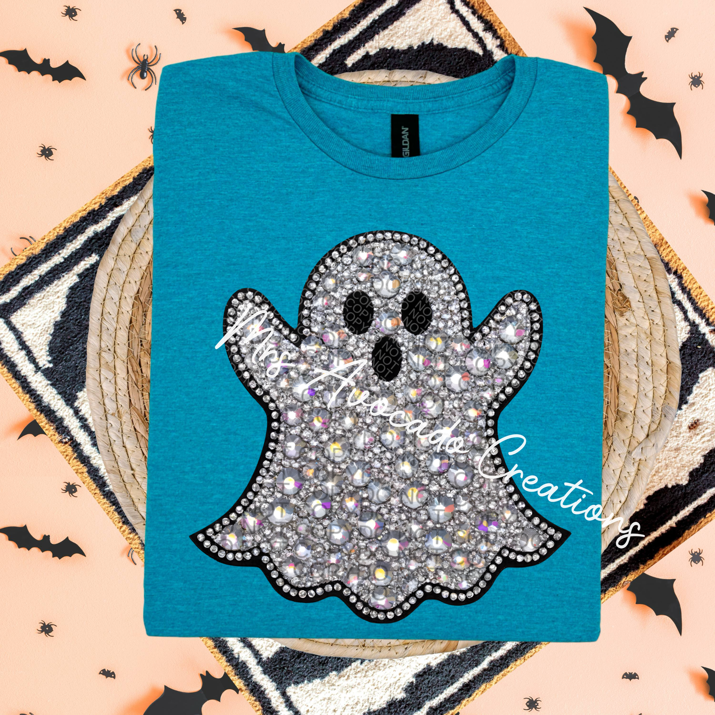 Faux bling ghost