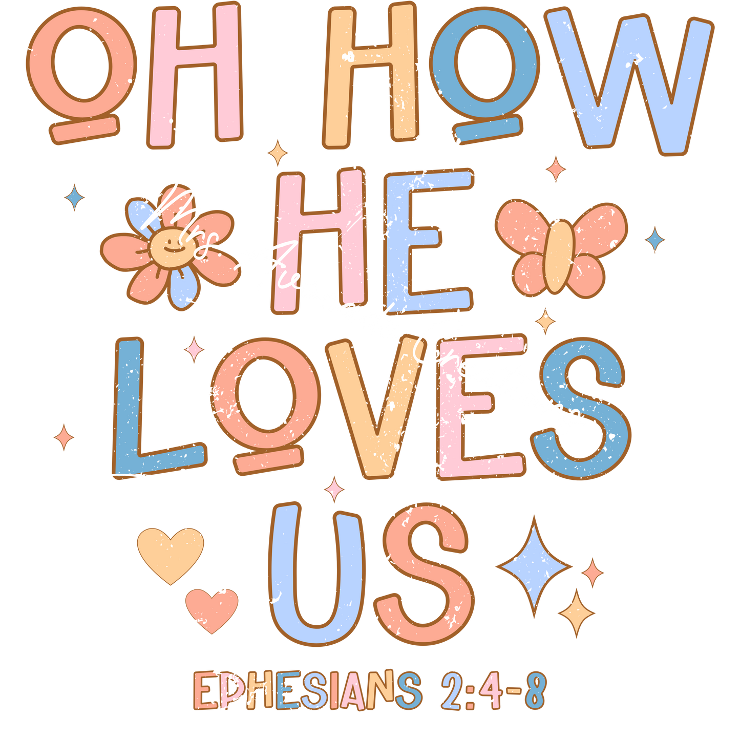Oh, how He loves us