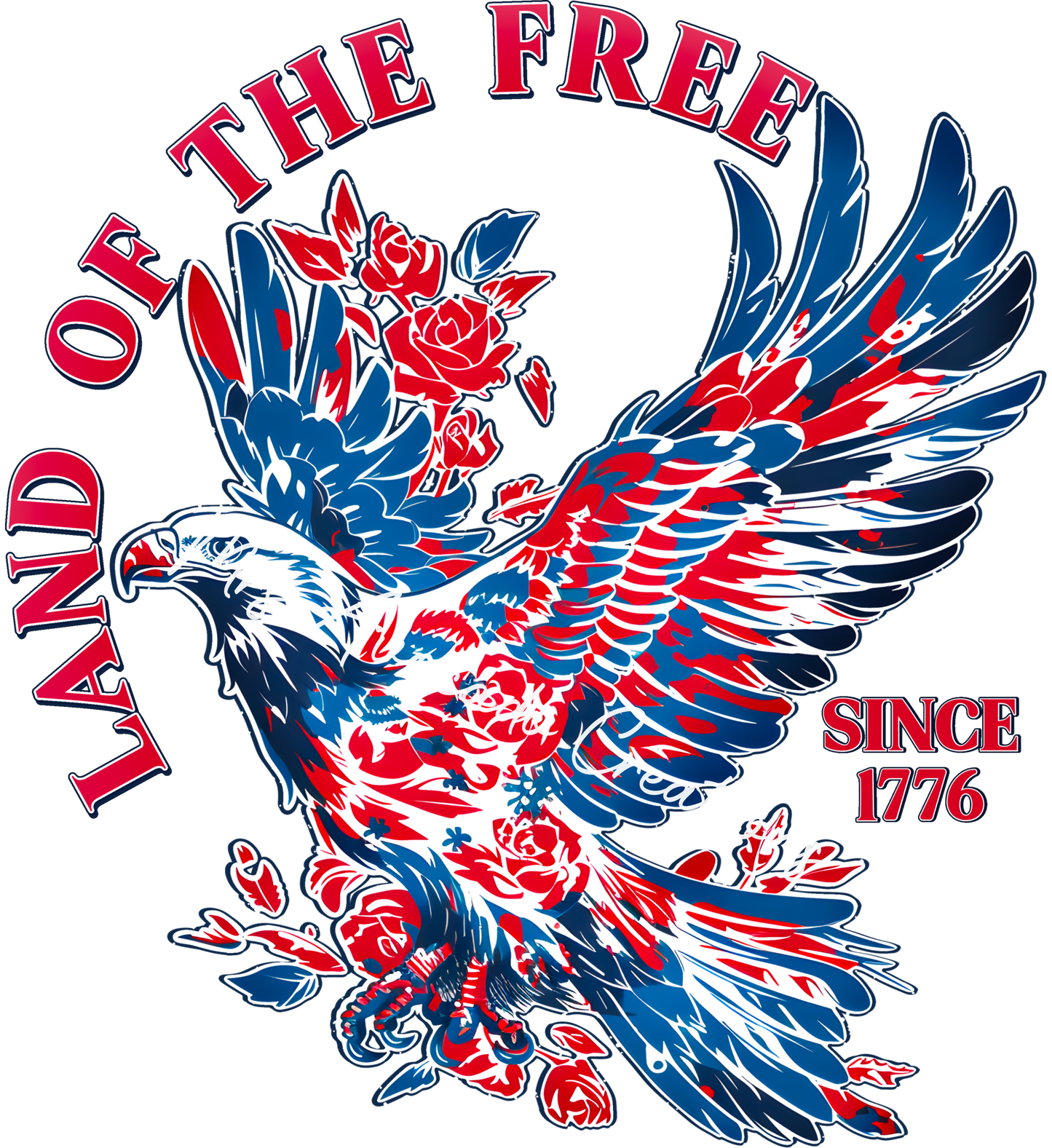 Land of the free eagle
