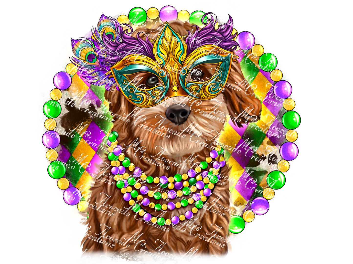 Mardi Gras Dog
