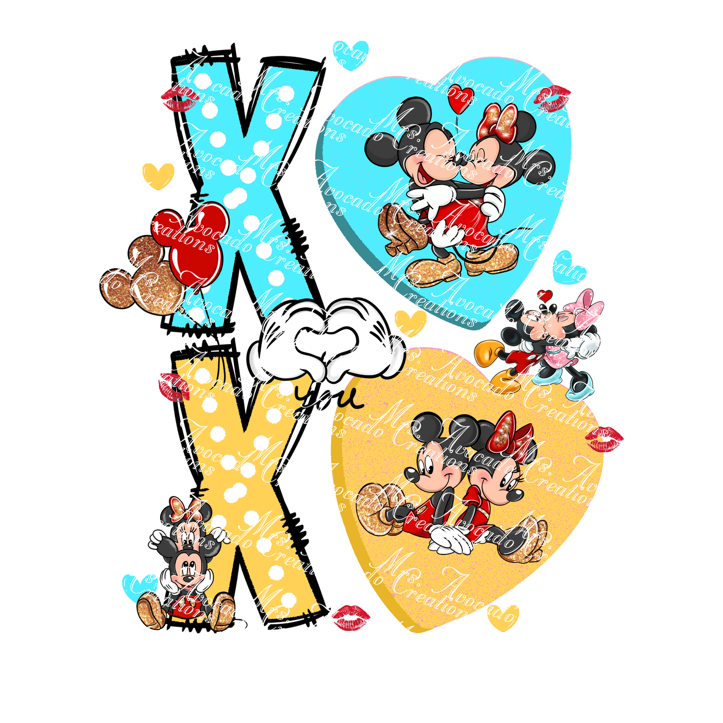 M*ckey & M*nnie Vday Boy