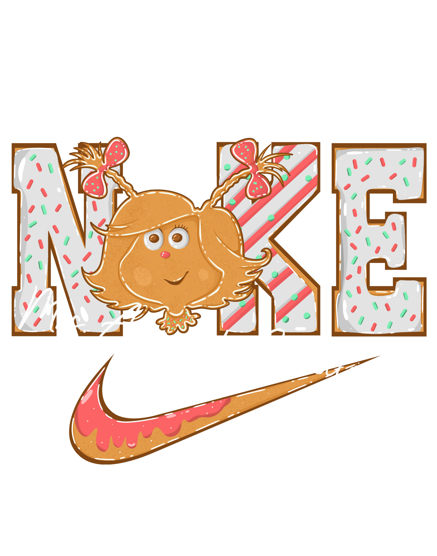 Gingerbread Swoosh Who