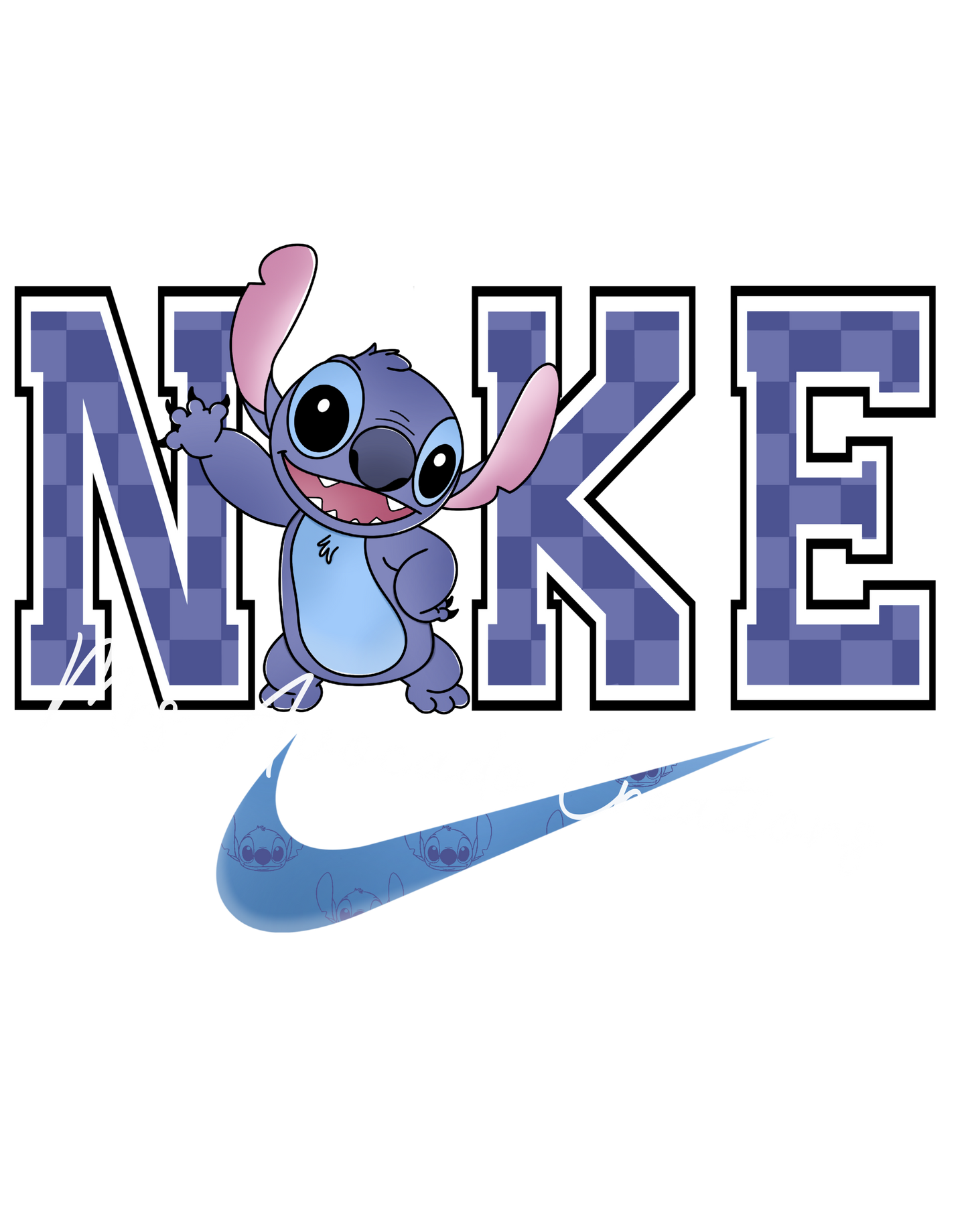 Swoosh Blue Alien