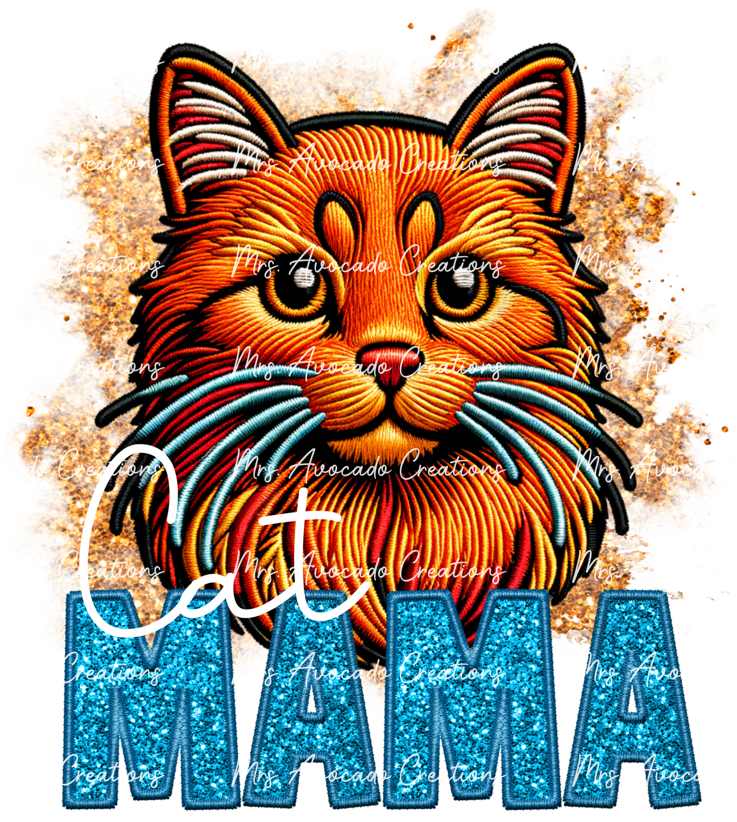 Orange Cat Mama 2