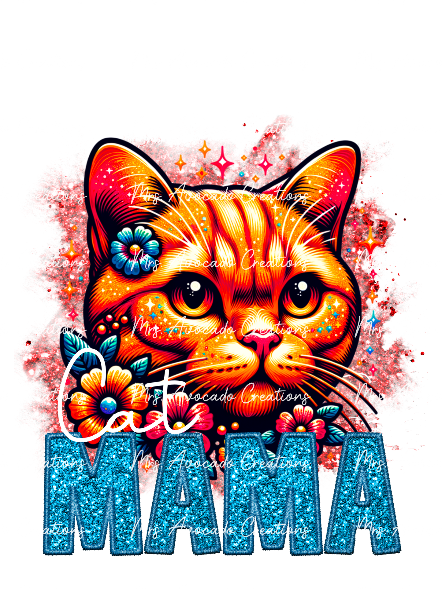 Orange Cat Mama