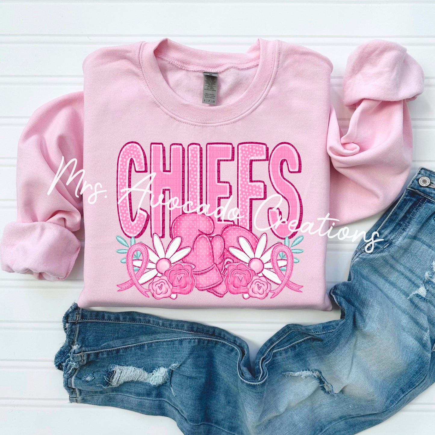 Pink Out Gloves Chiefs