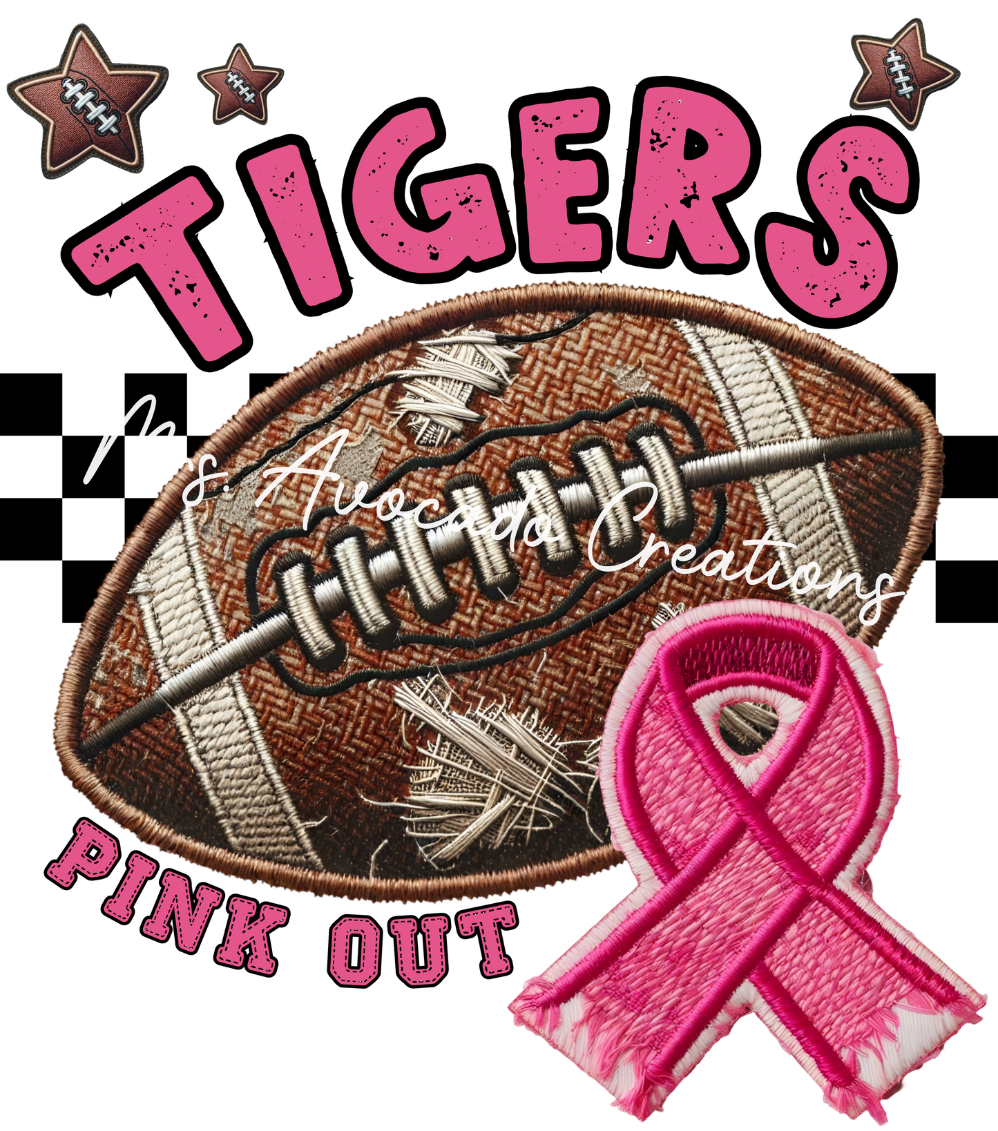 Pink Out Football Tigers