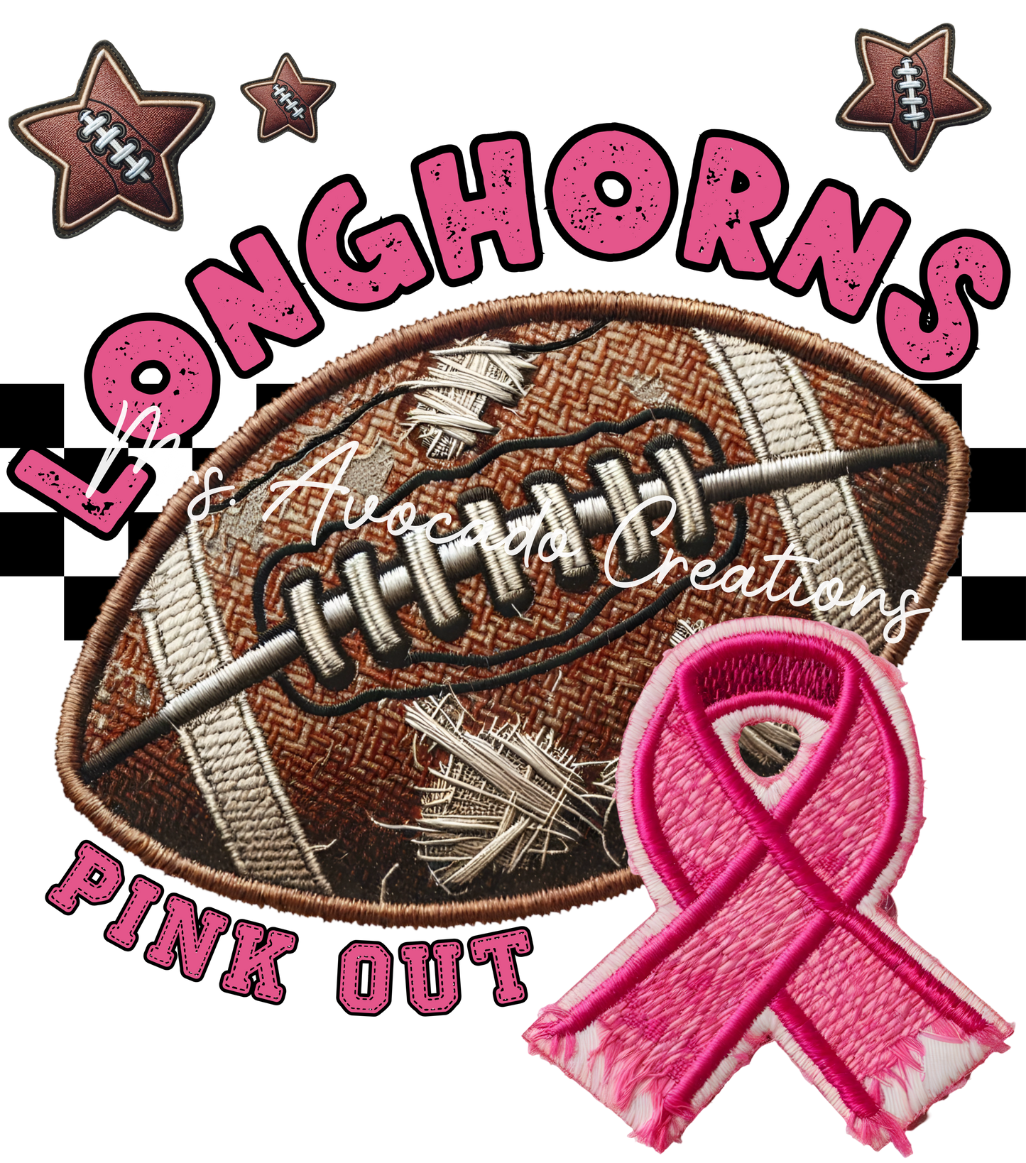Pink Out Football Longhorns