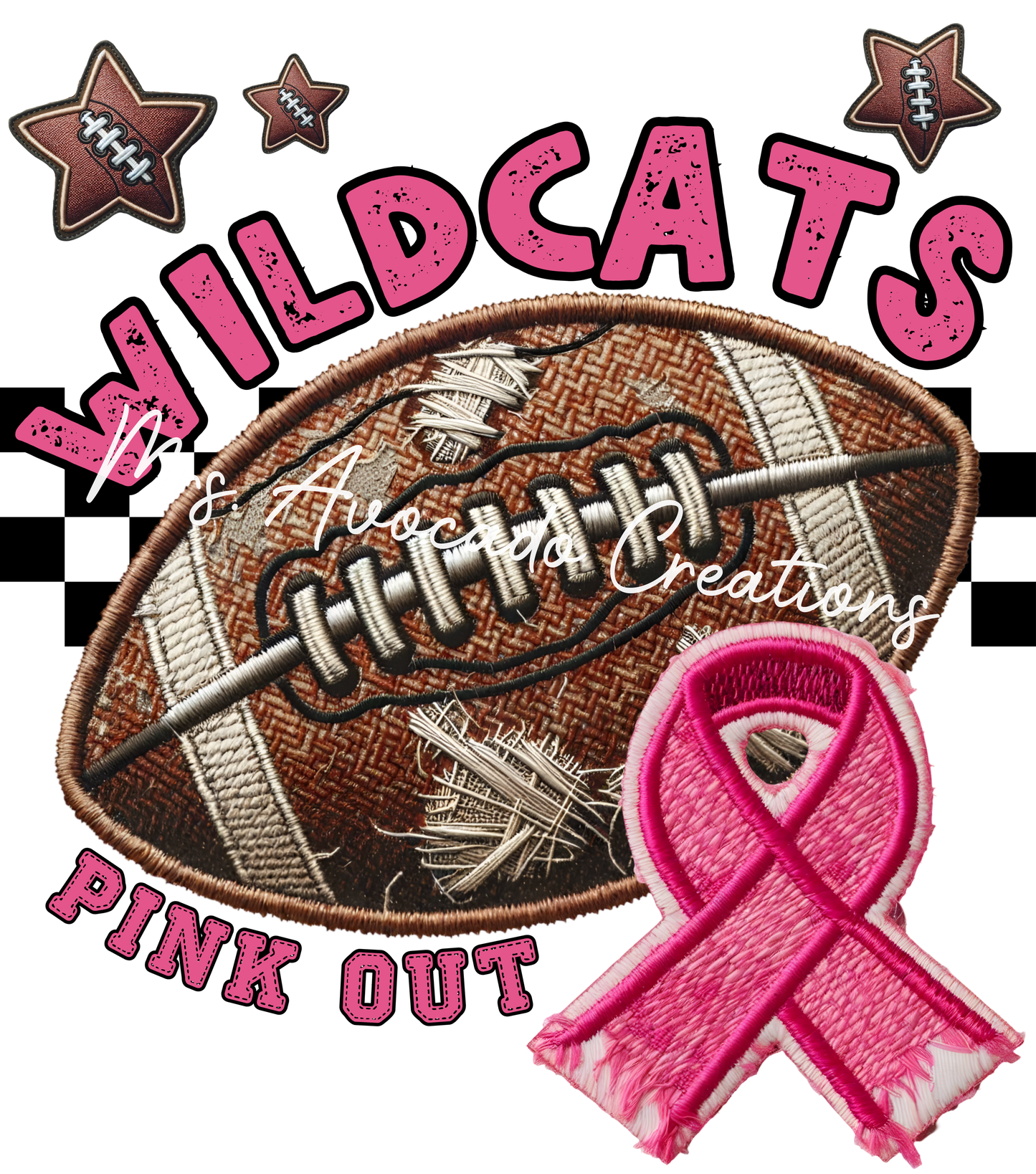 Pink Out Football Wildcats